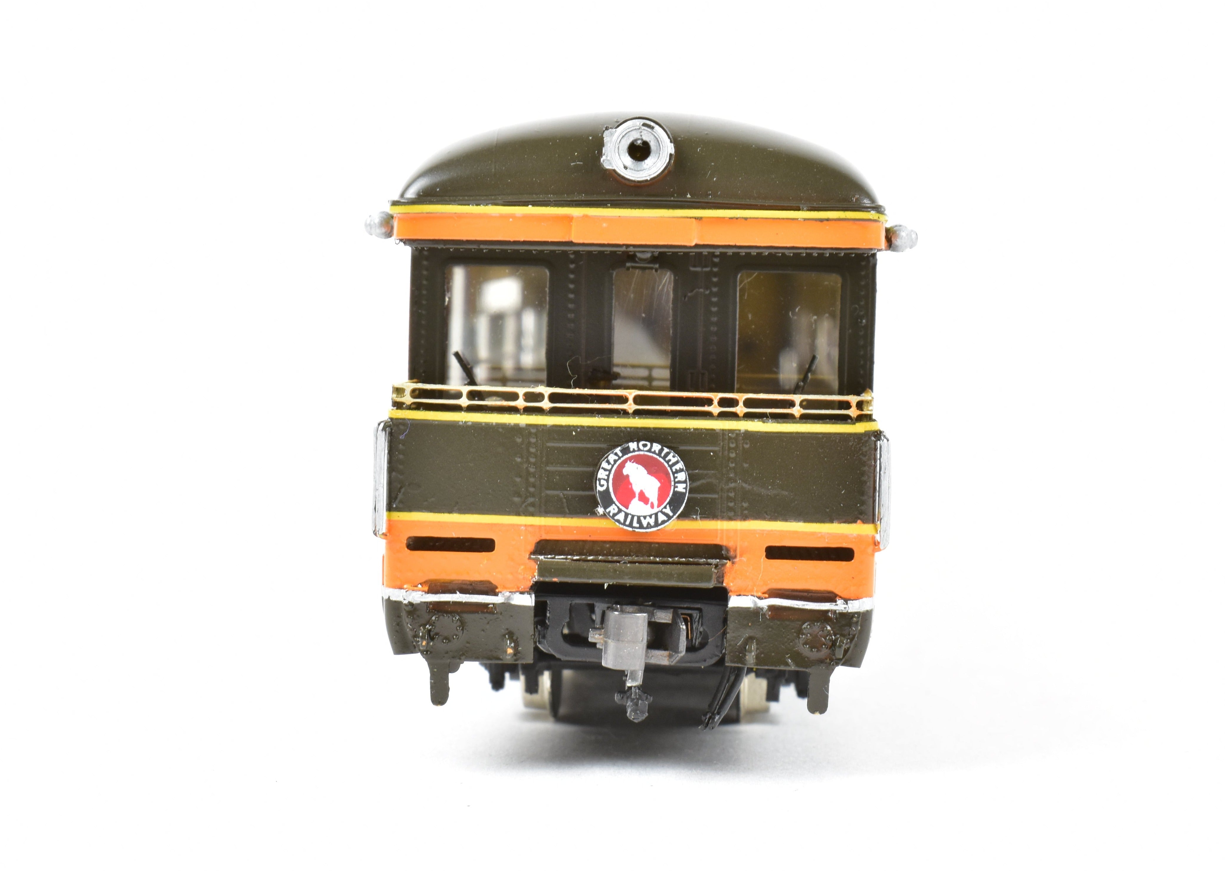 HO Scale Brass W&R Enterprises Great Northern Business Car A28 Custom Painted for Empire Builder Model Train Car