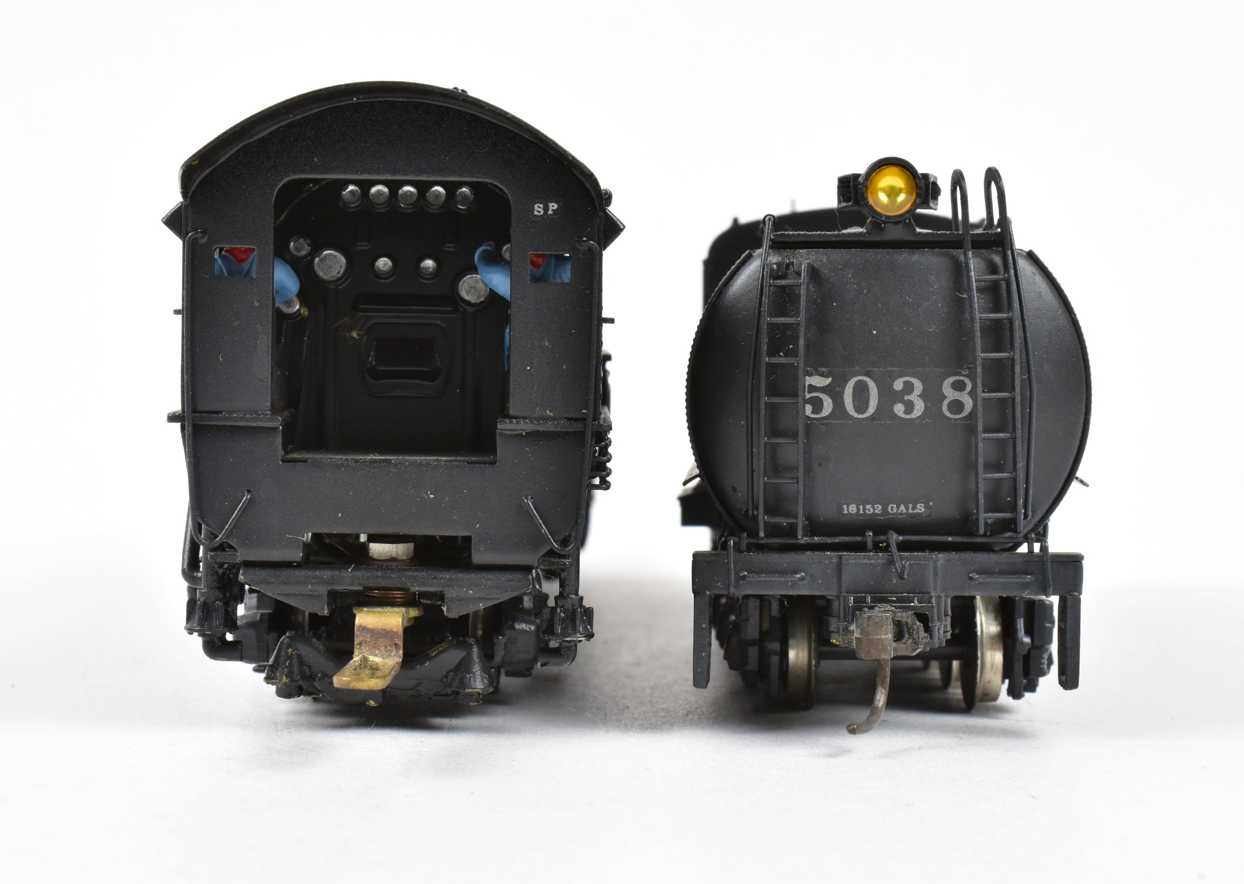 HO Scale Brass Westside Model Co. Southern Pacific SP-2 4-10-2 Custom Painted Steam Locomotive Model No. 5038 for Railroad Enthusiasts