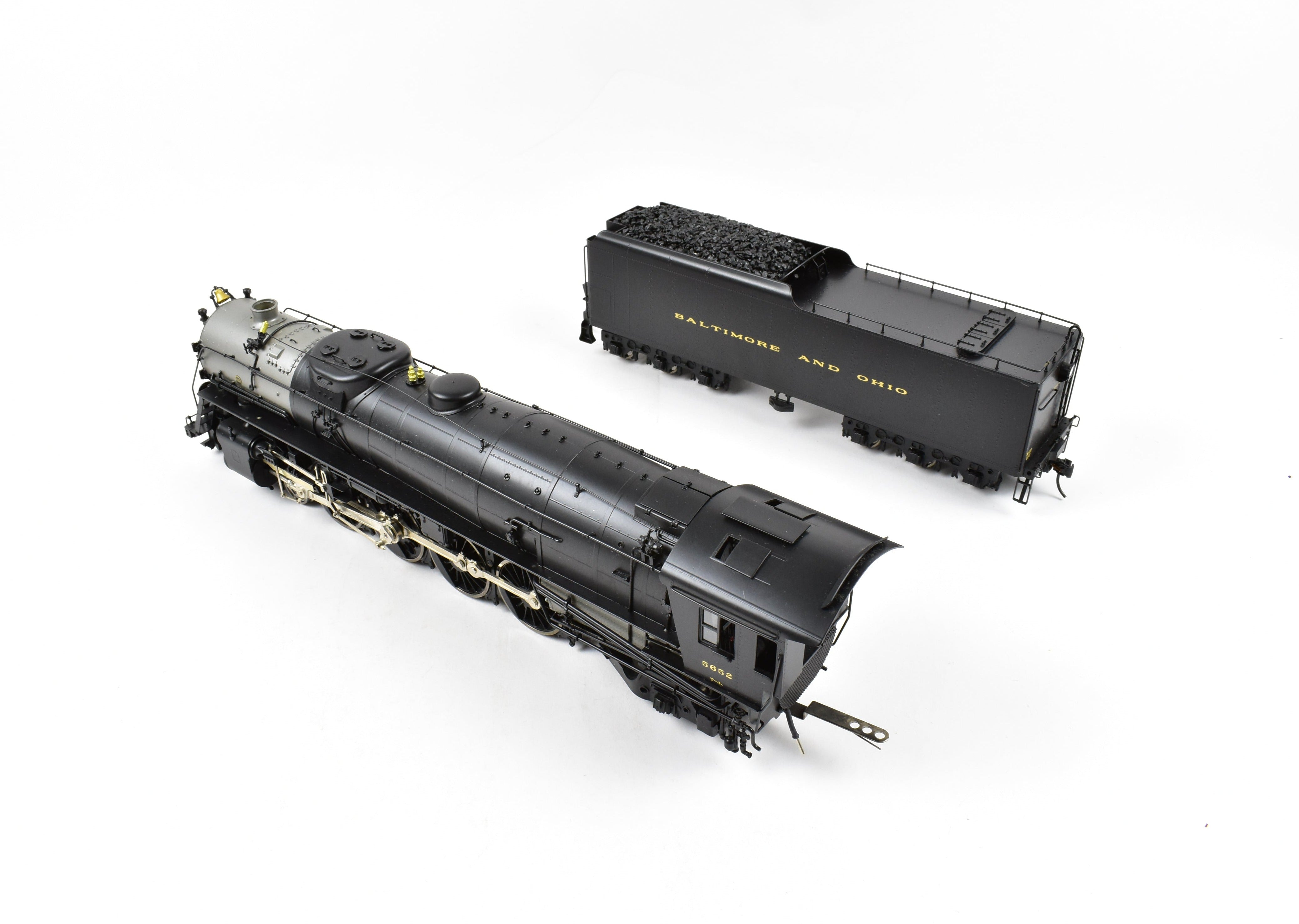 O Scale Brass Model Train - Sunset Models B&O Baltimore and Ohio T4A 4-8-2 FP Locomotive #5652