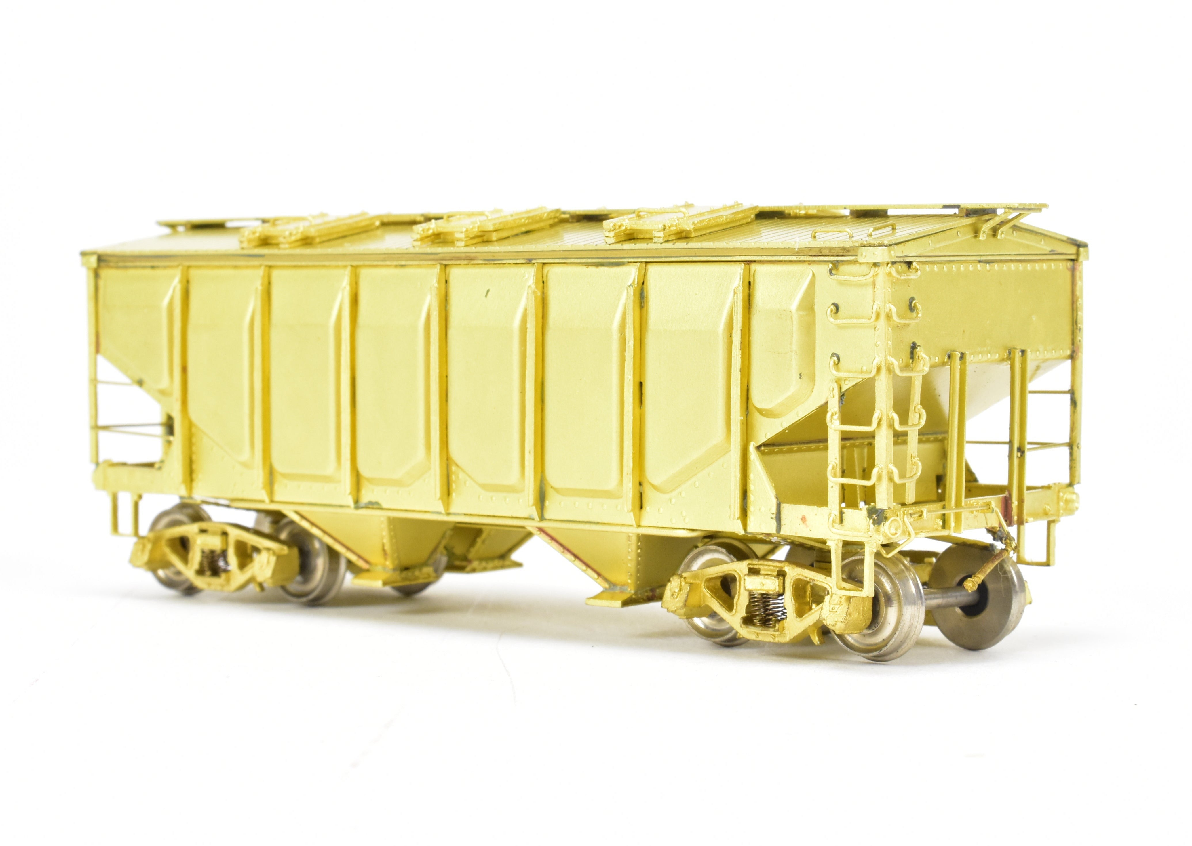 HO Brass OMI Frisco 2-Bay Covered Hopper by Overland Models