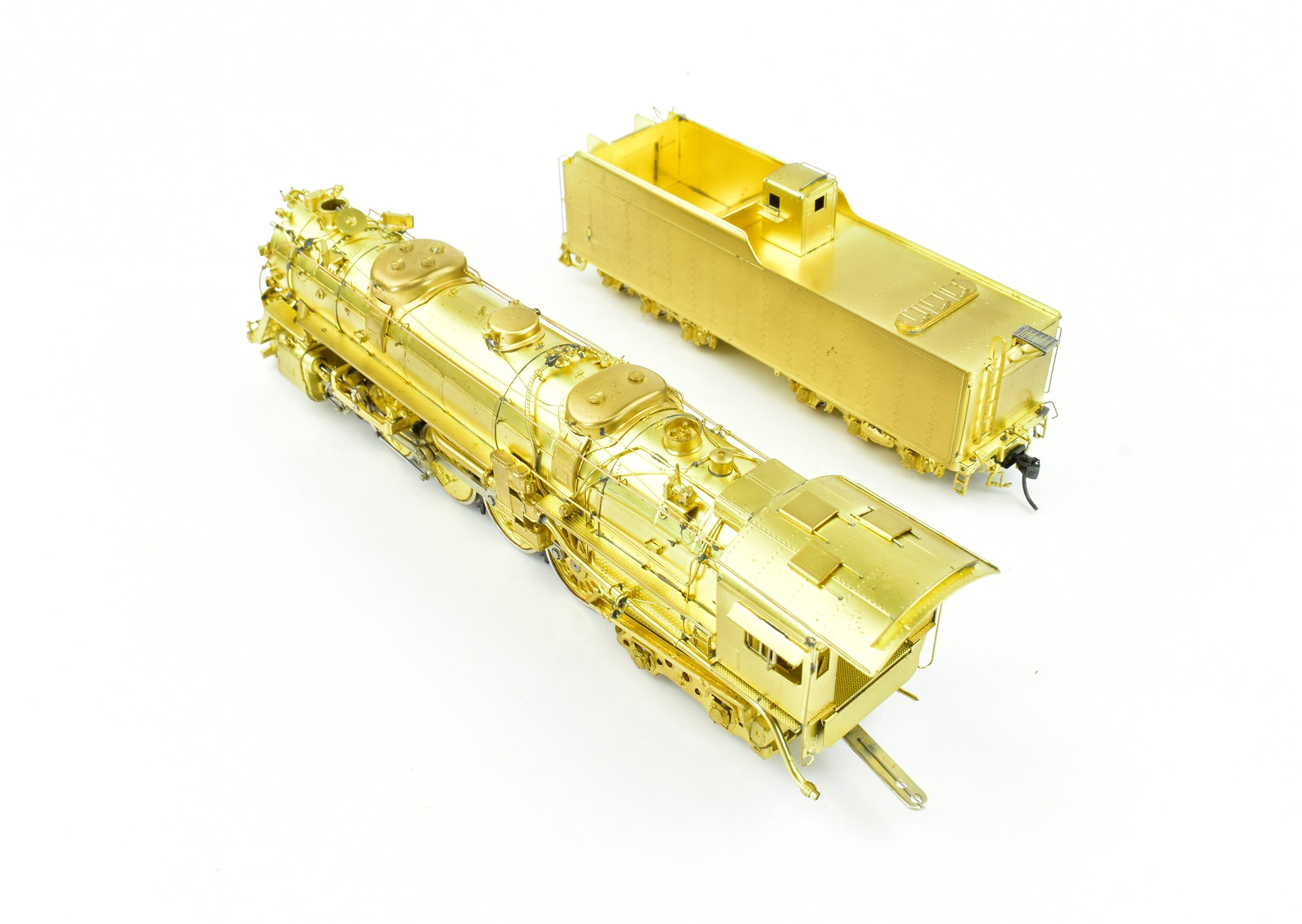 HO Scale Brass Model Train - Overland Models, Inc. Missouri Pacific 2100 4-8-4 Steam Locomotive by Ajin Precision