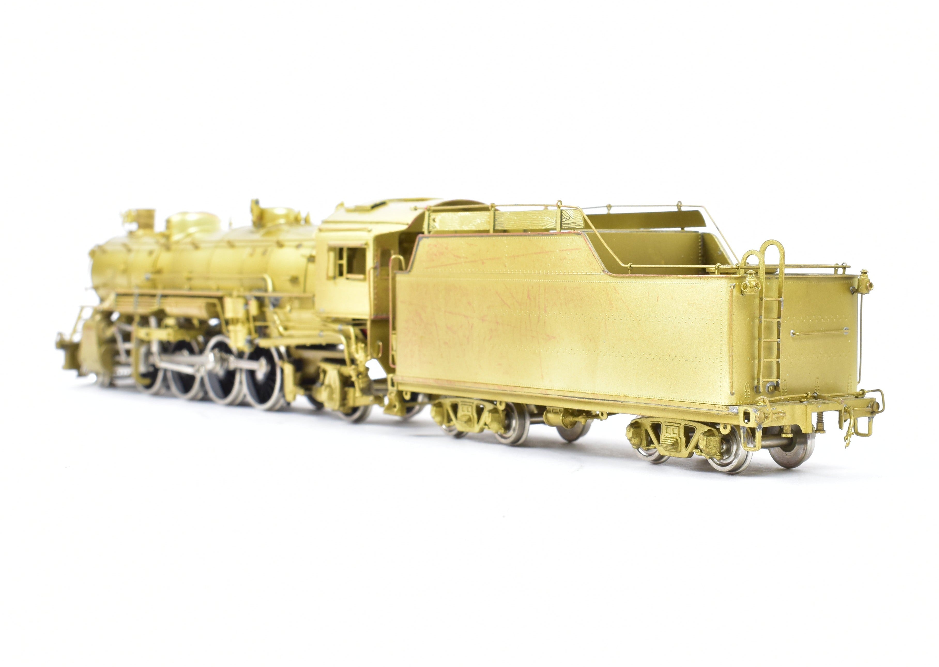 HO Scale Brass Model Train - Key Imports GTW Grand Trunk Western 3700 2-8-2 Mikado Engine