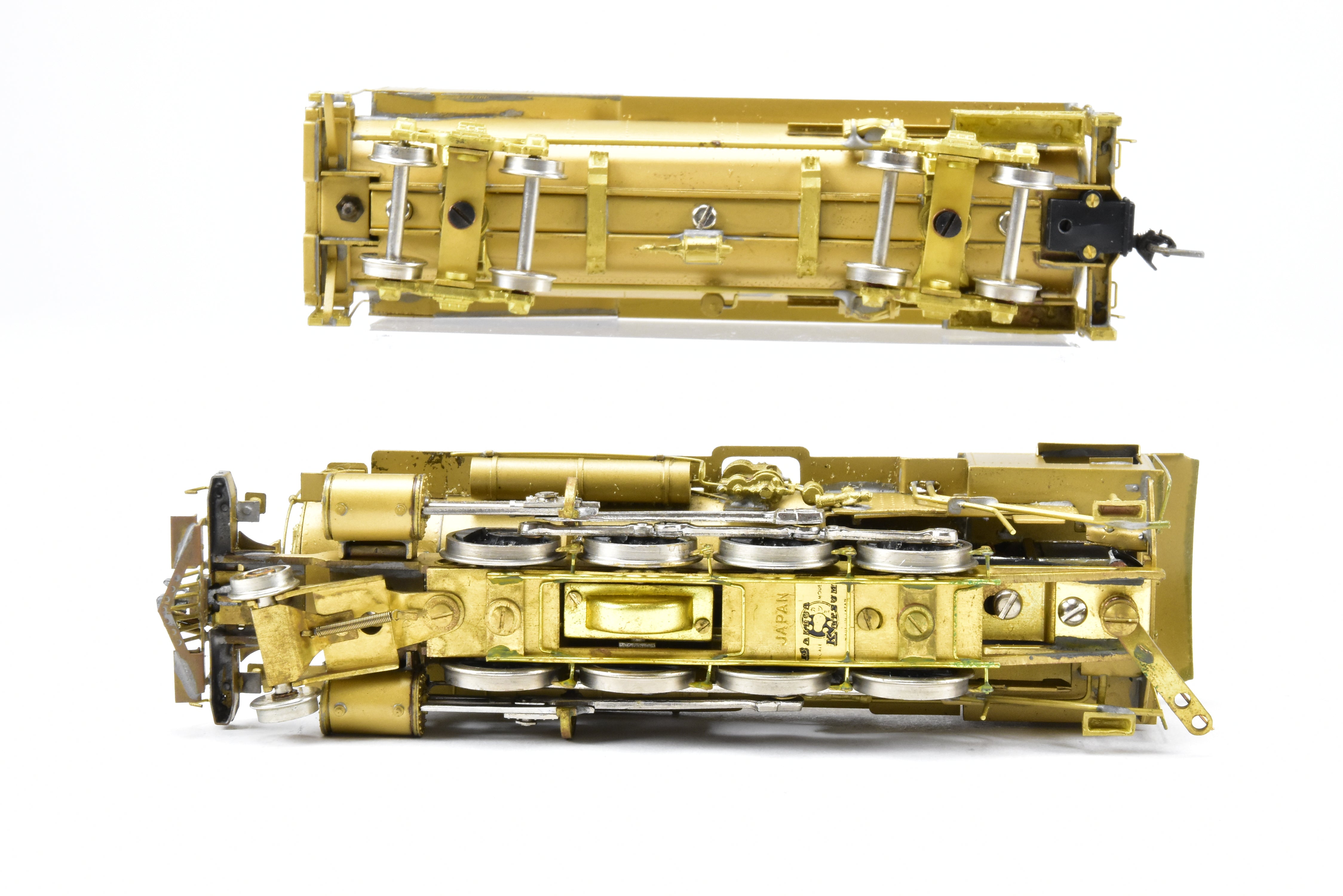 HO Scale Brass Balboa Southern Pacific C - 9 2 - 8 - 0 Steam Locomotive Model
