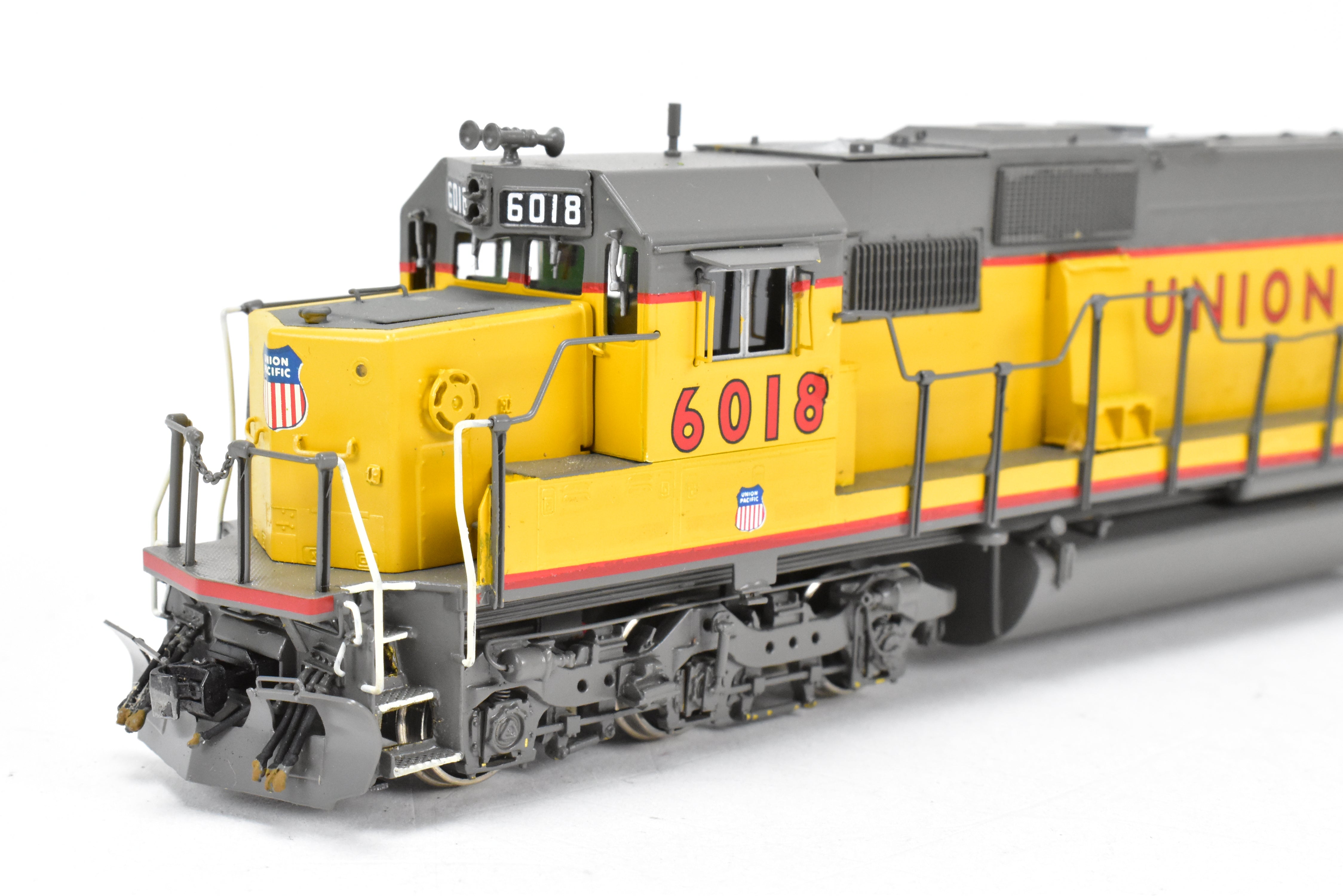 HO Scale Brass Union Pacific EMD SD60 Locomotive Model by Overland Models, Inc. Custom Painted as No. 6018