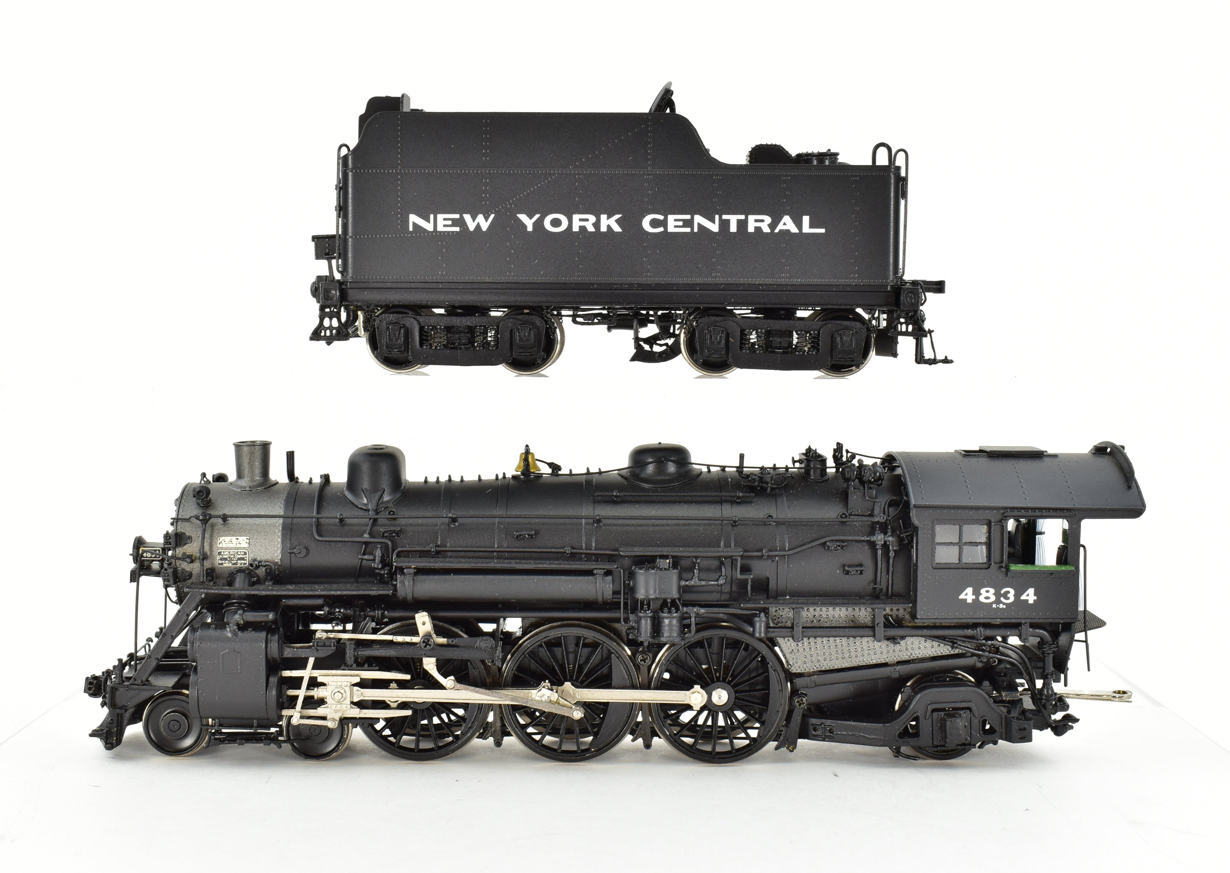 HO Brass Key Imports NYC - 1940s New York Central K - 3d 4 - 6 - 2 Pacific Factory - Painted No. 4835
