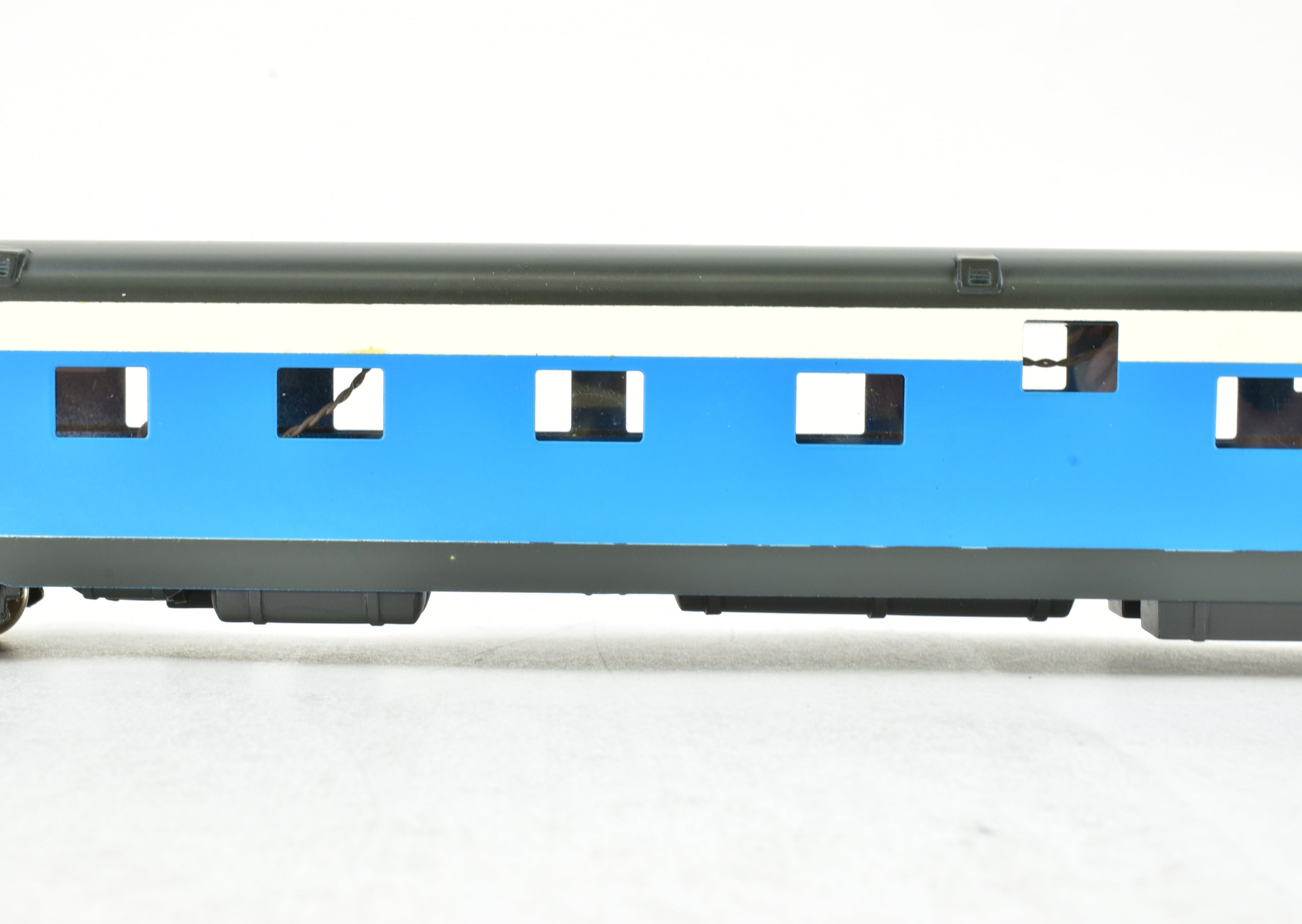HO Scale Brass Great Northern 5-Car Big Sky Blue Passenger Set by Westside