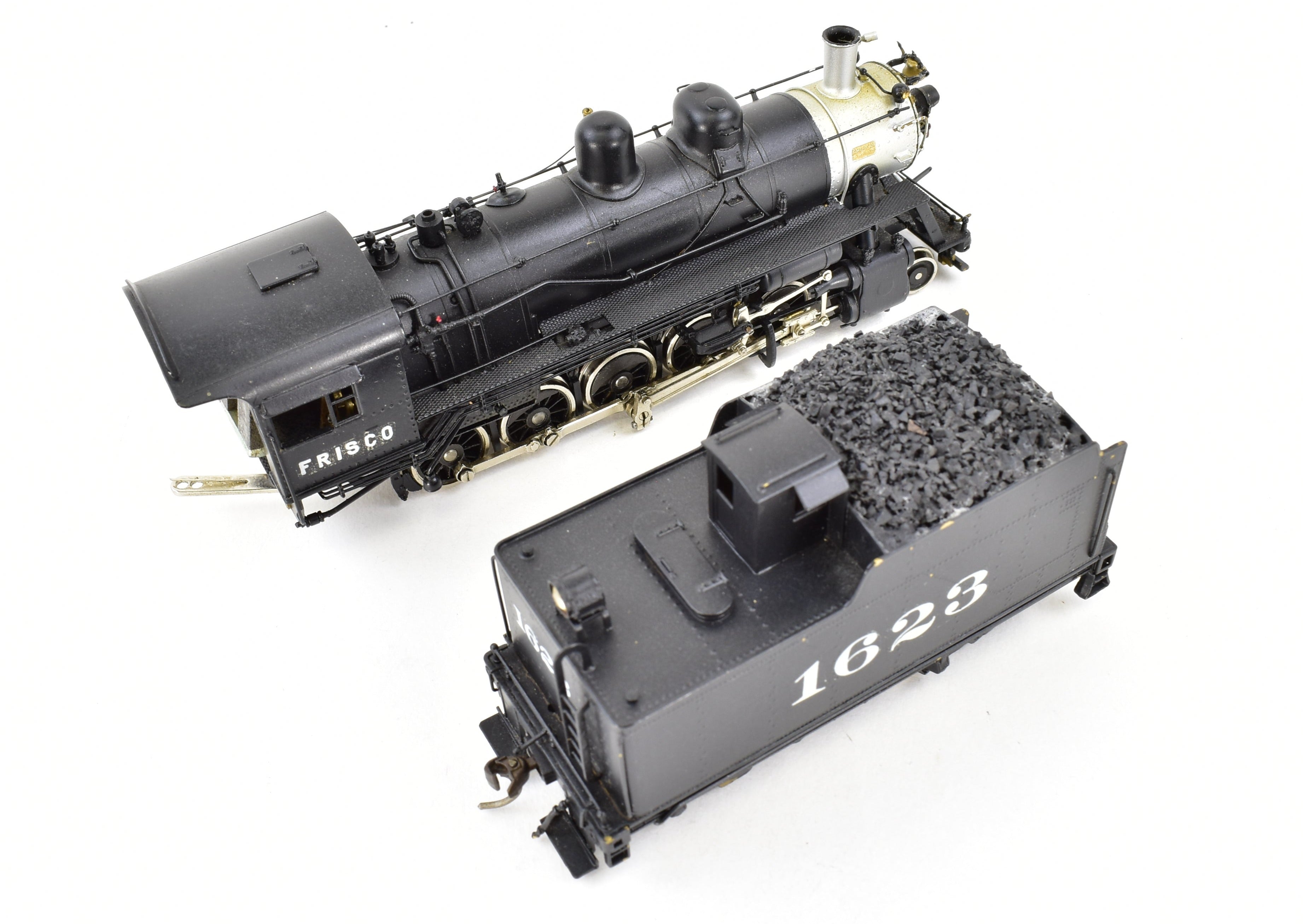 Custom Painted HO Brass PFM - United SLSF Frisco 2-10-0 Decapod Model