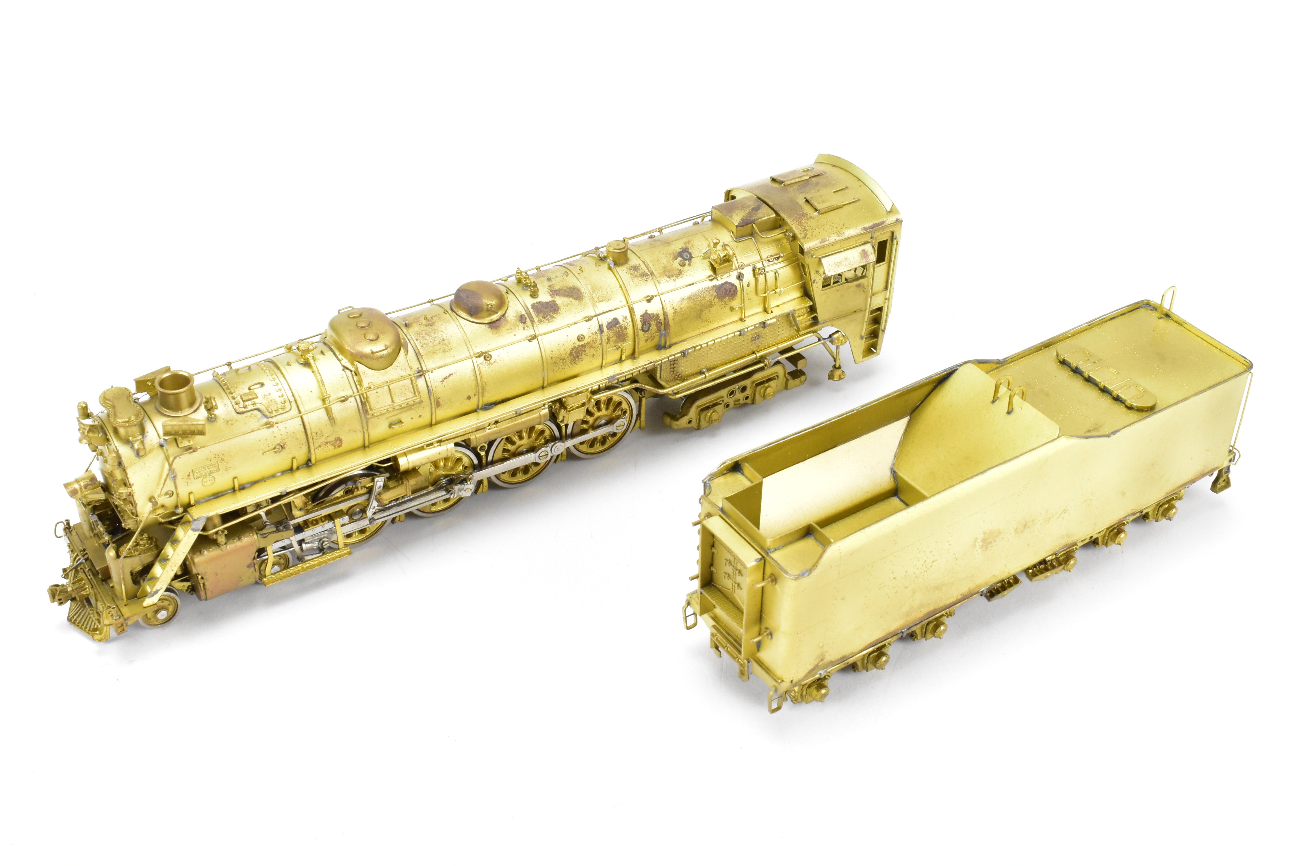 HO Scale Brass Key Imports D&RGW - Denver & Rio Grande Western M-68 4-8-4 Northern Model Train for Collectors