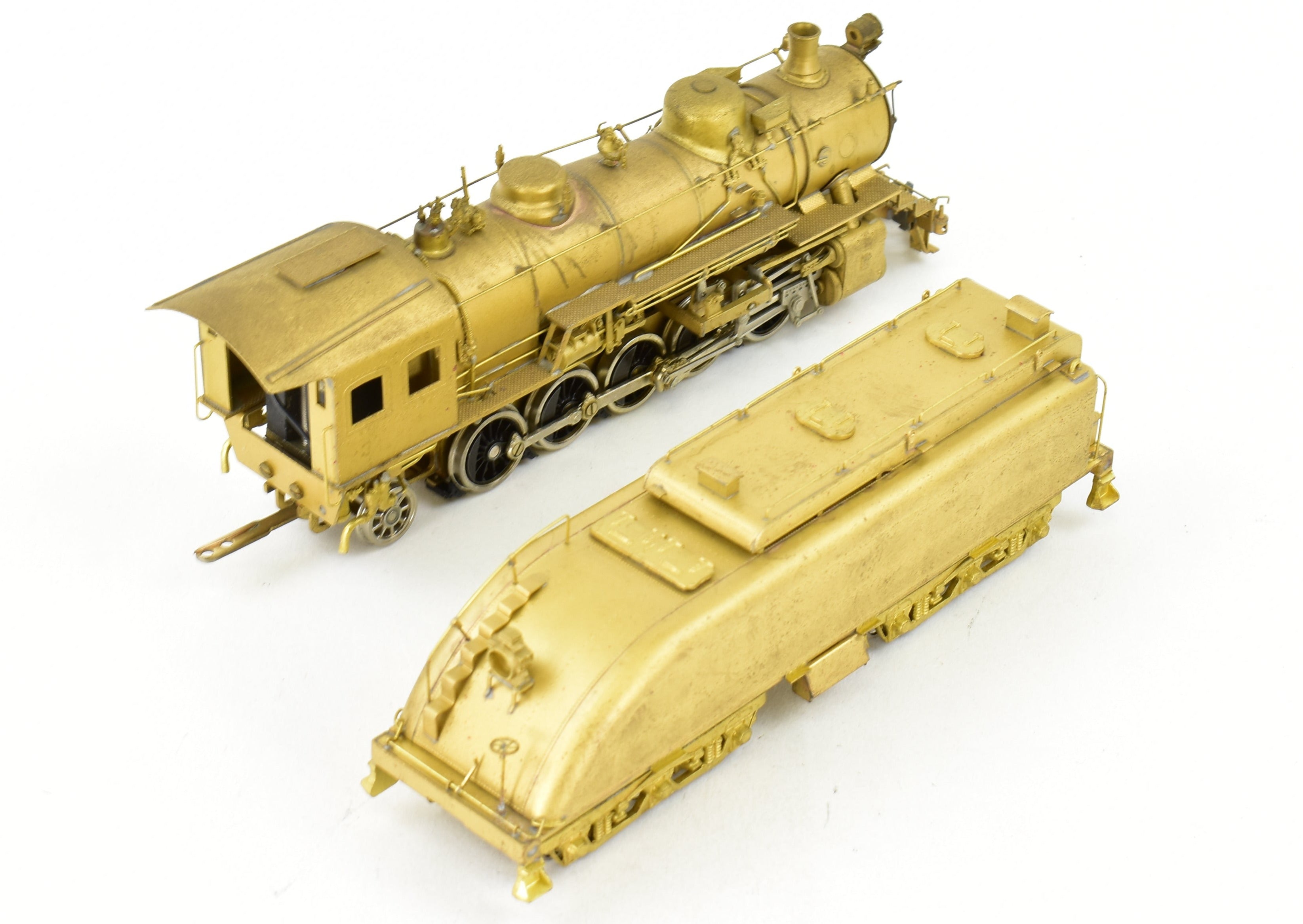 HO Scale Brass Model Train - Westside Model Co. ATSF - Santa Fe 3010 2-10-2 Locomotive
