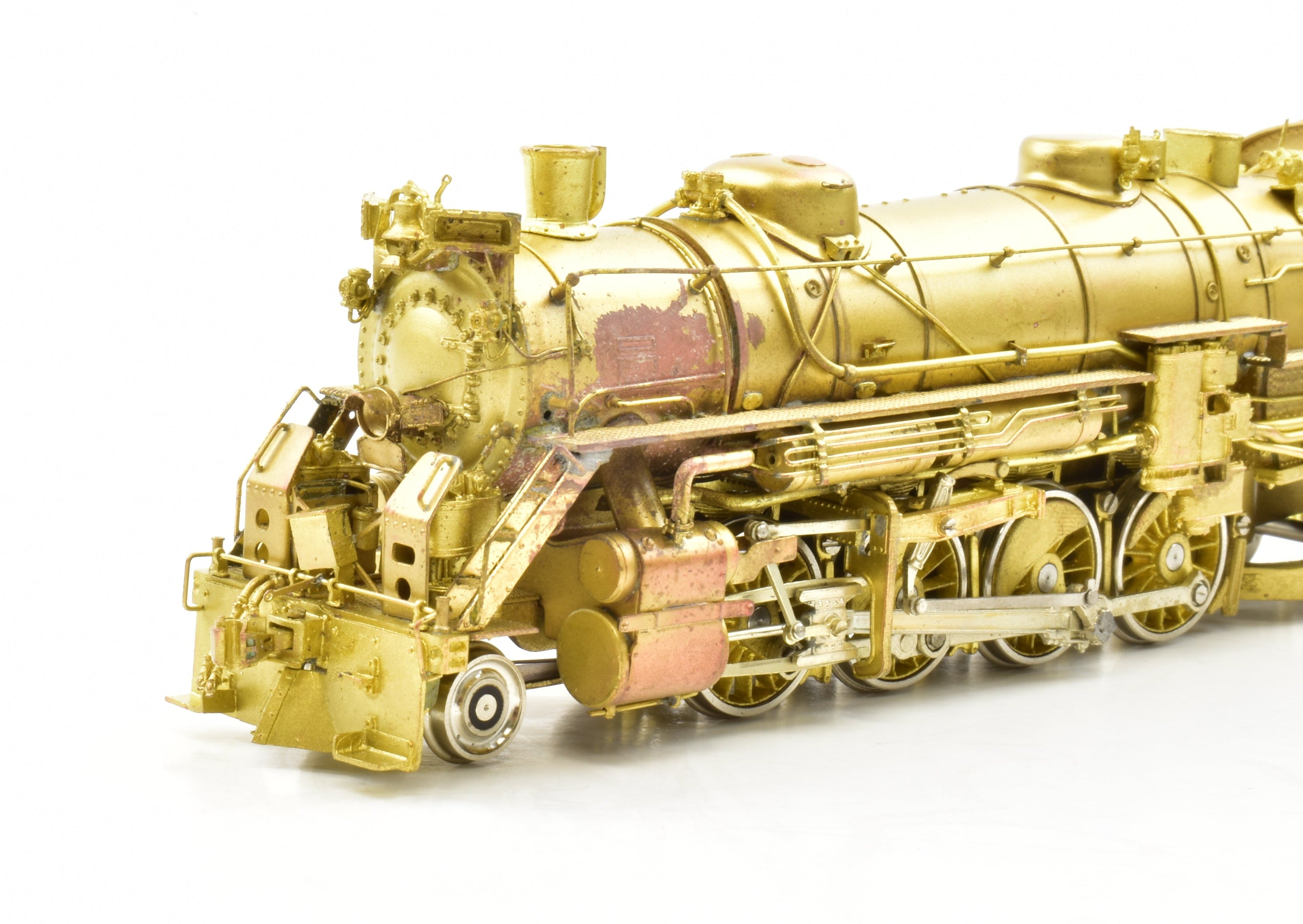 HO Brass Key Imports NKP Nickel Plate Road H-6d 2-8-2 Mikado Locomotives #617 & #631