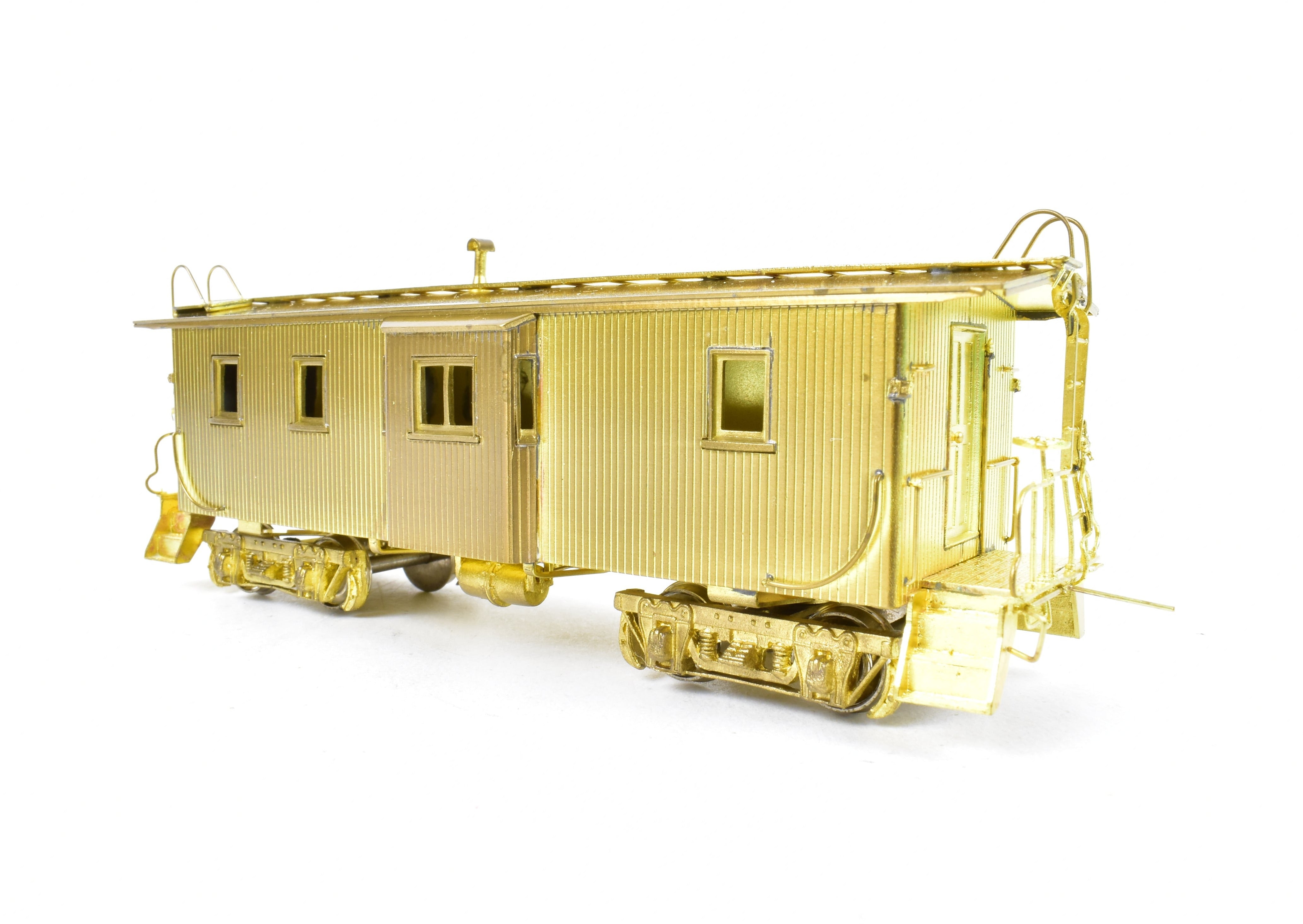 HO Brass OMI CSTtP M&O C&NW Wood Bay - Window Caboose #6076 Omaha Road