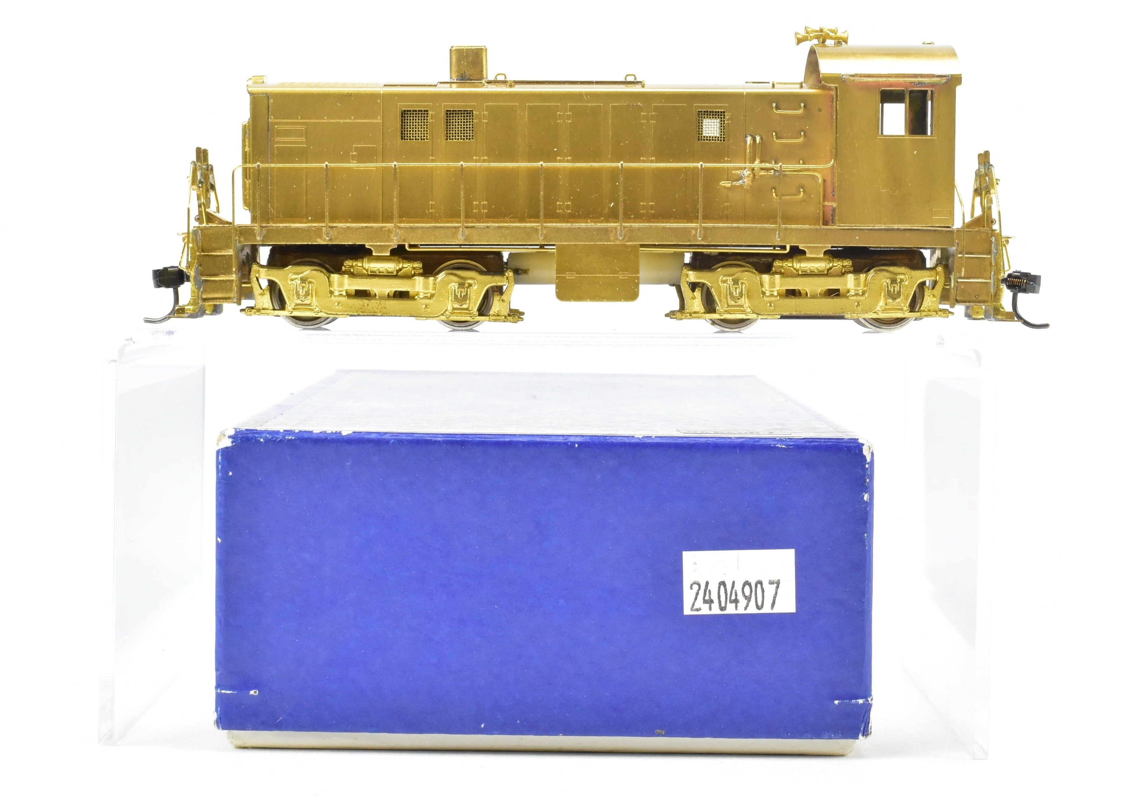 HO Scale Brass ALCO Model Train Switcher - Various Railroads, Including Southern Pacific ALCO S - 5/6 Switcher