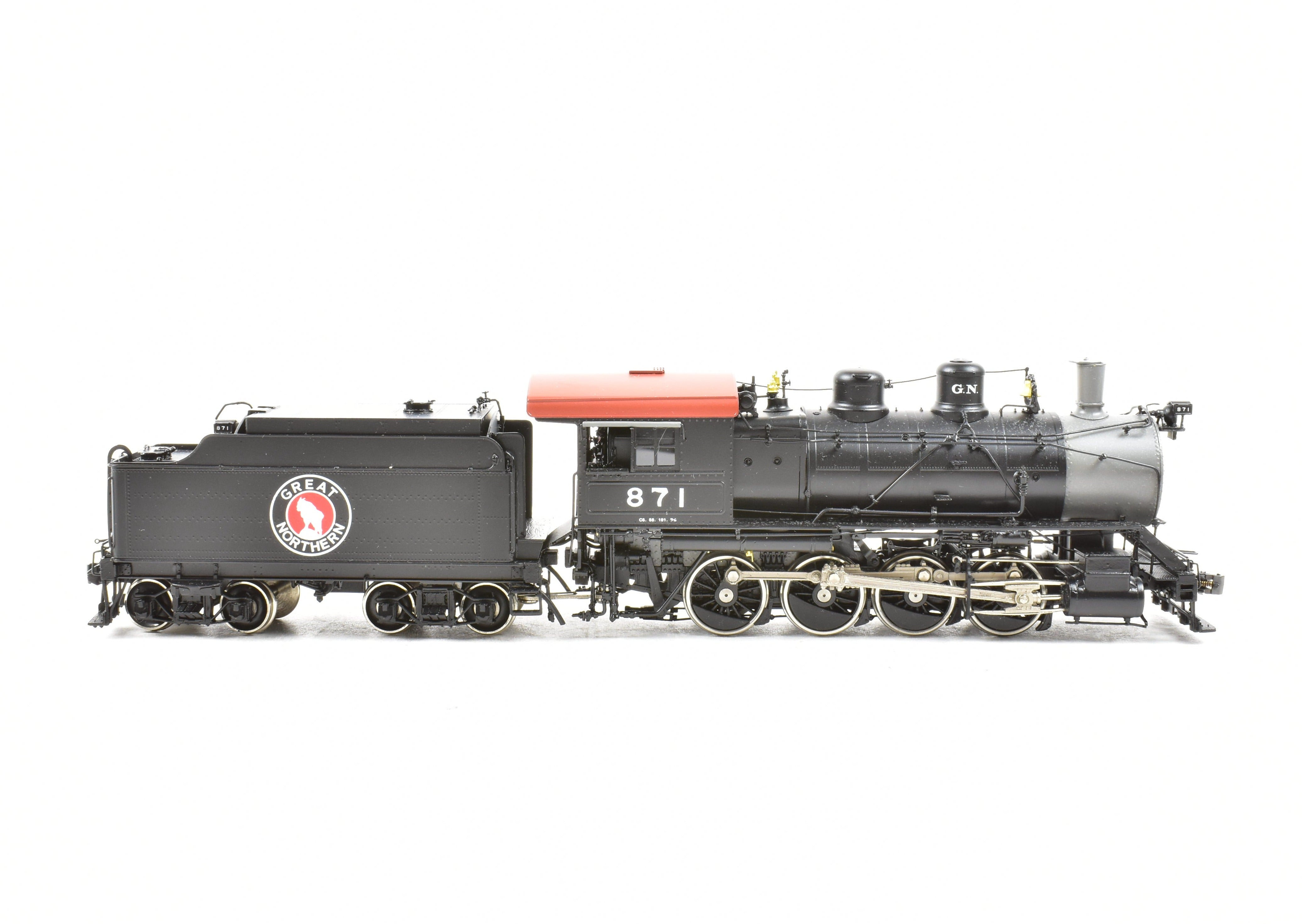 HO Scale Brass GN - Great Northern C-5 0-8-0 FP No. 871 by W&R Enterprises
