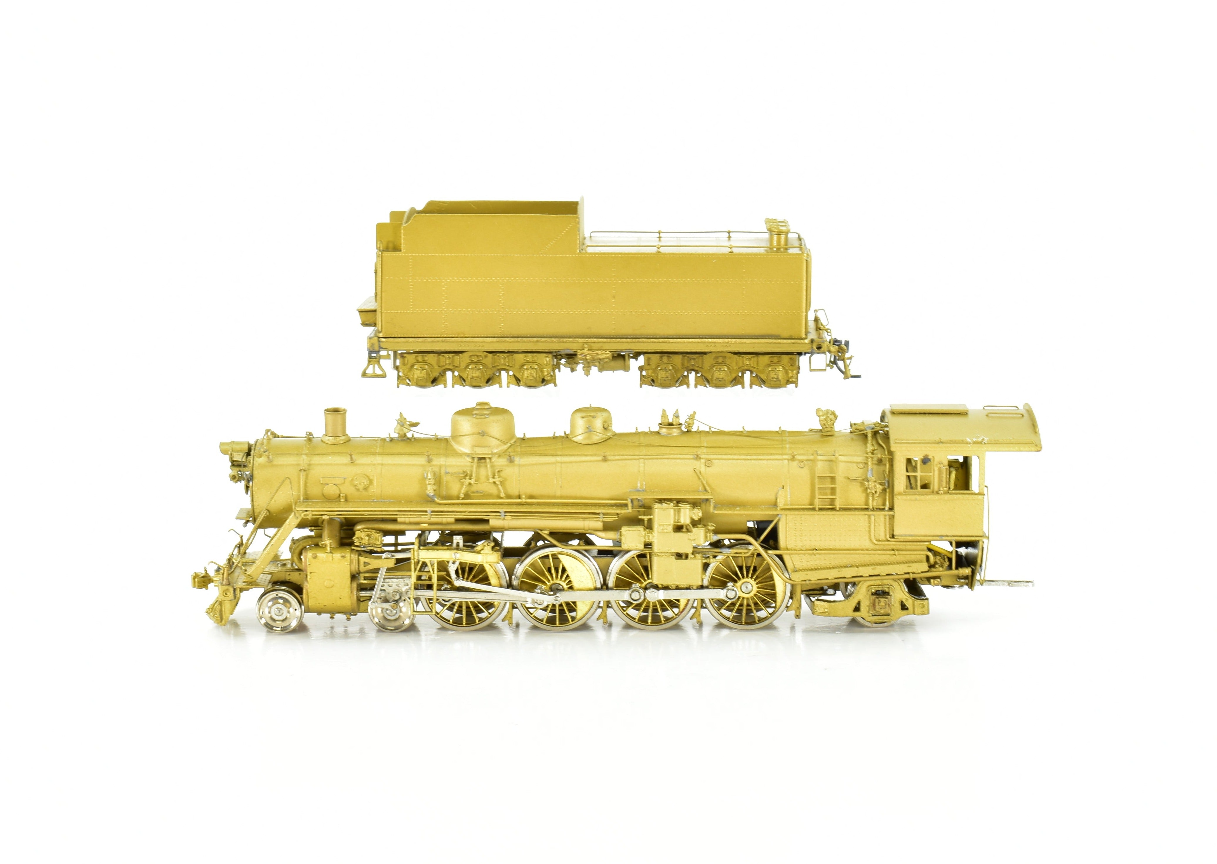 HO Brass OMI Overland Models CB&Q Burlington Route B-1A 4-8-2 Well-Detailed Model
