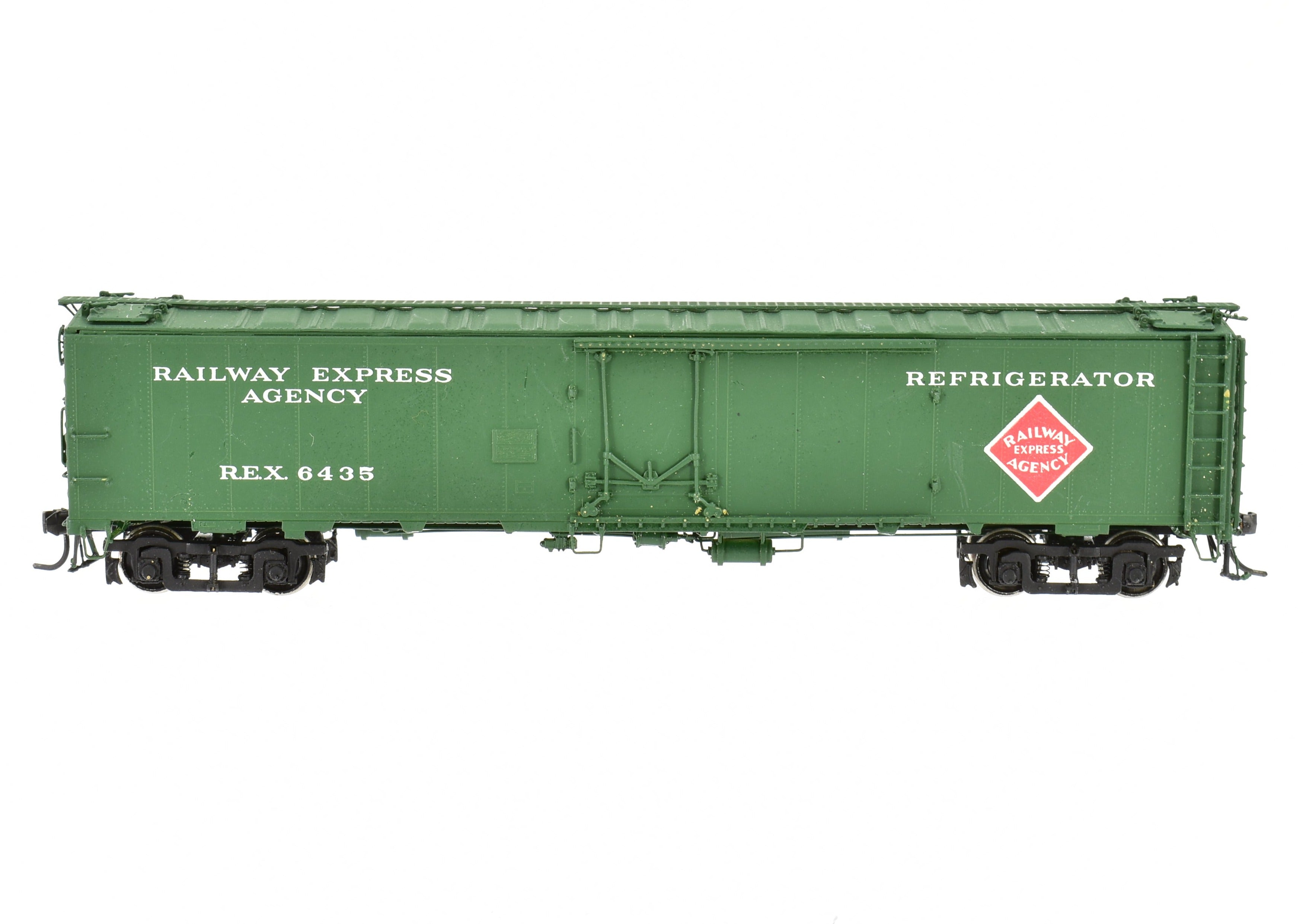 HO Brass Precision Scale Co. Railway Express Agency Ice Refrigerator Car CP Model