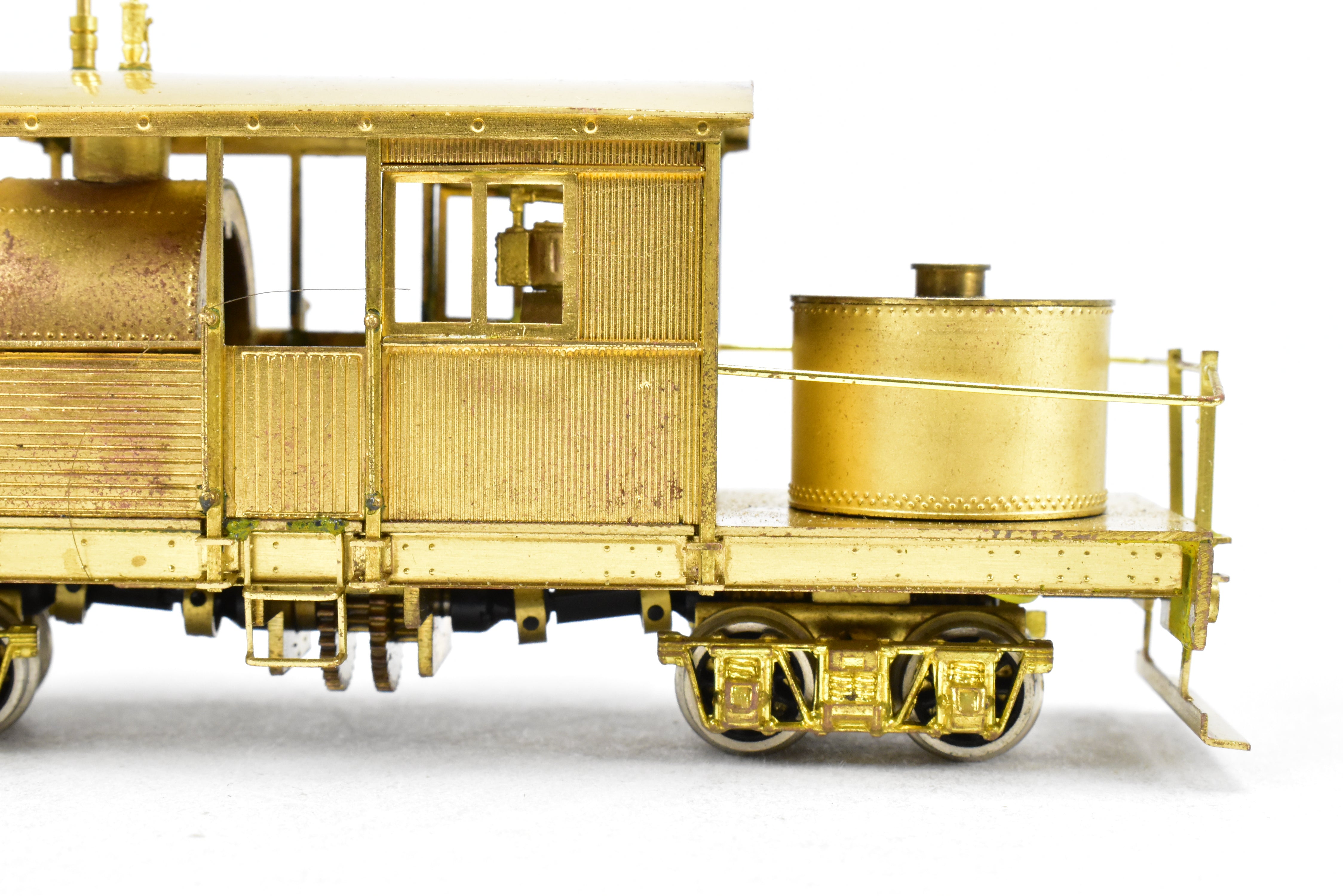 HOn3 Scale Brass Westside Model Co. Collectible Various Logging Class A Climax Horizontal Boiler Model Train