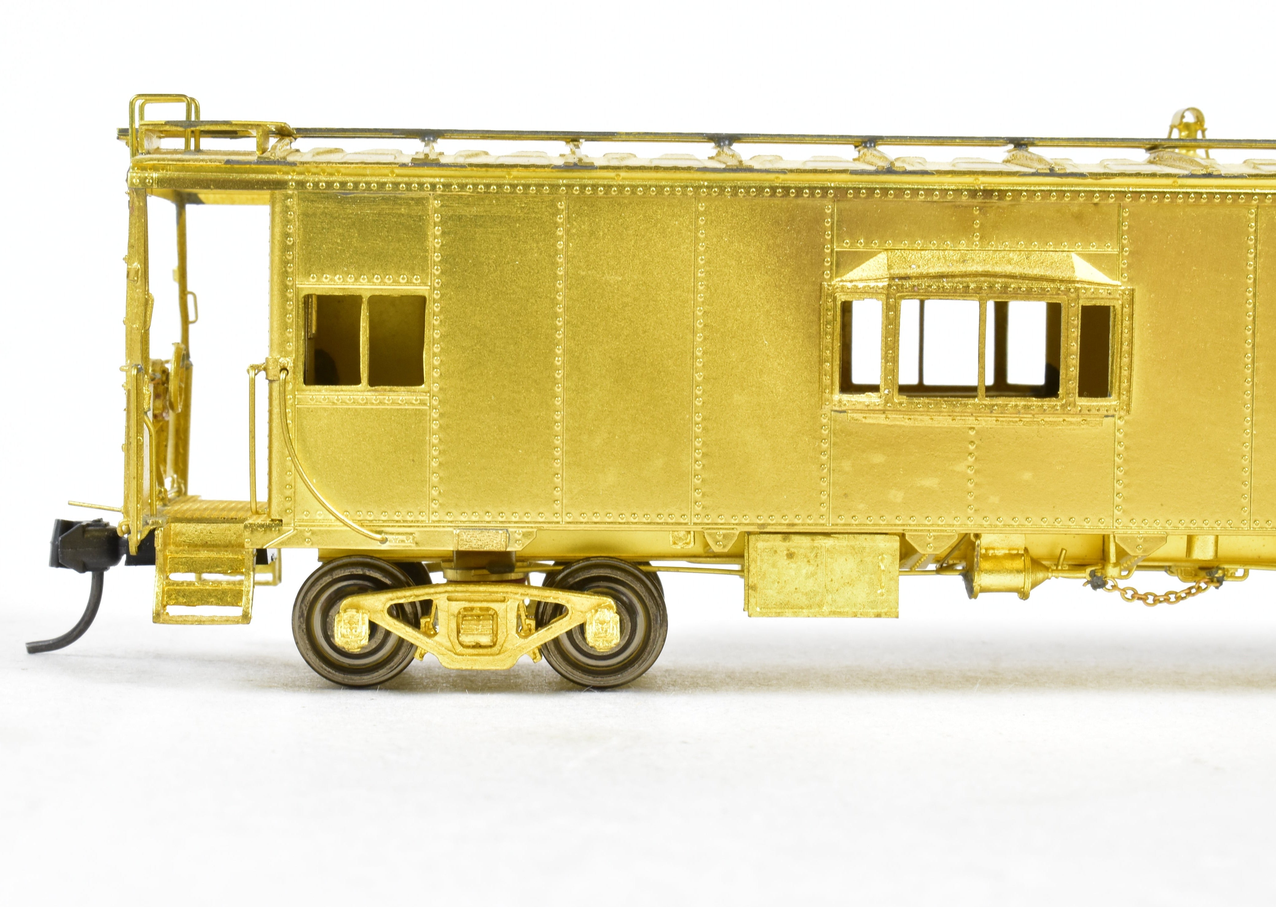 HO Scale Brass Illinois Terminal Bay Window Caboose Model by Overland Models, Inc. (Numbers #980 - #989)