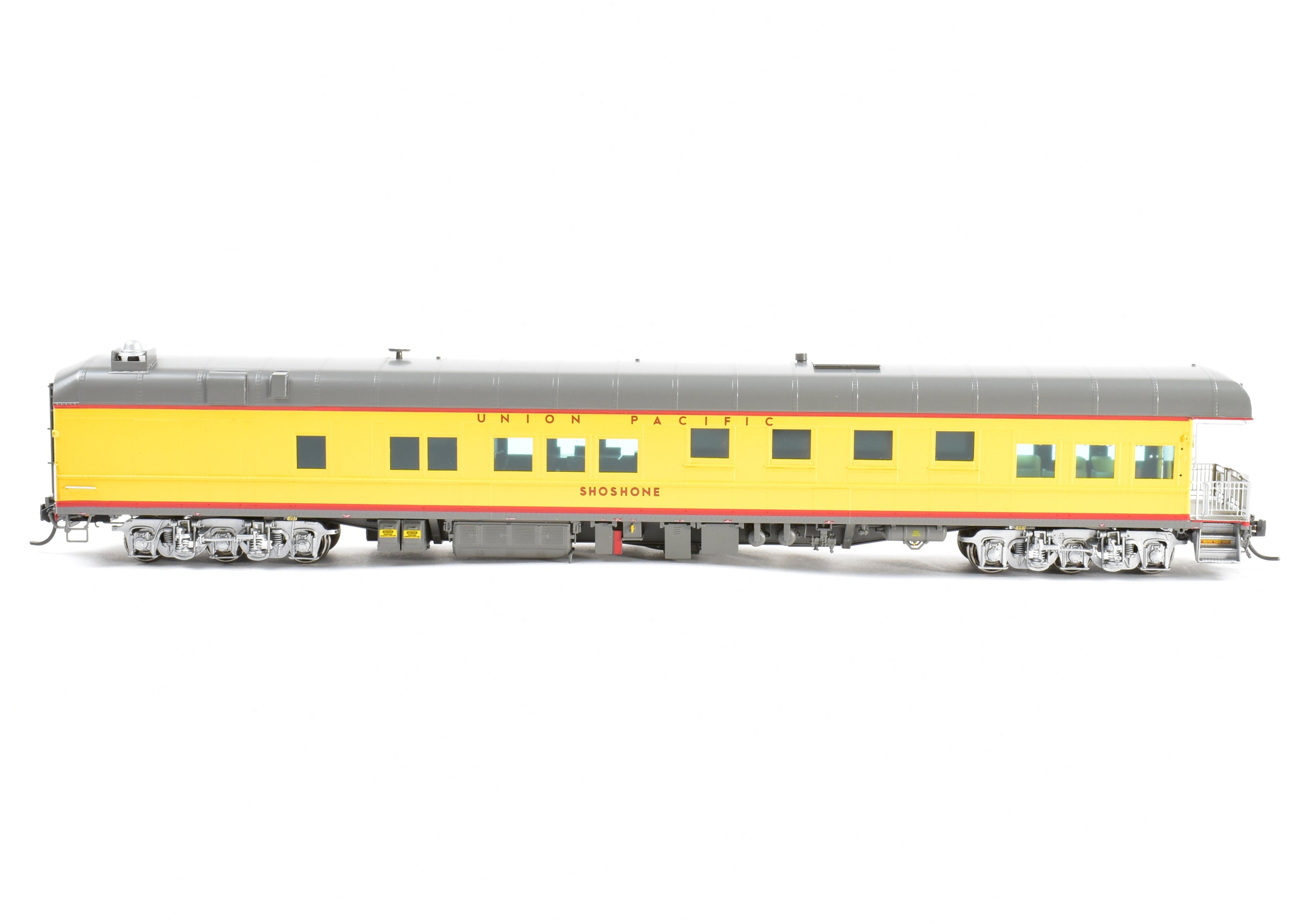 HO Scale Brass Union Pacific Shoshone Business Car FP No. 106 by Overland Models