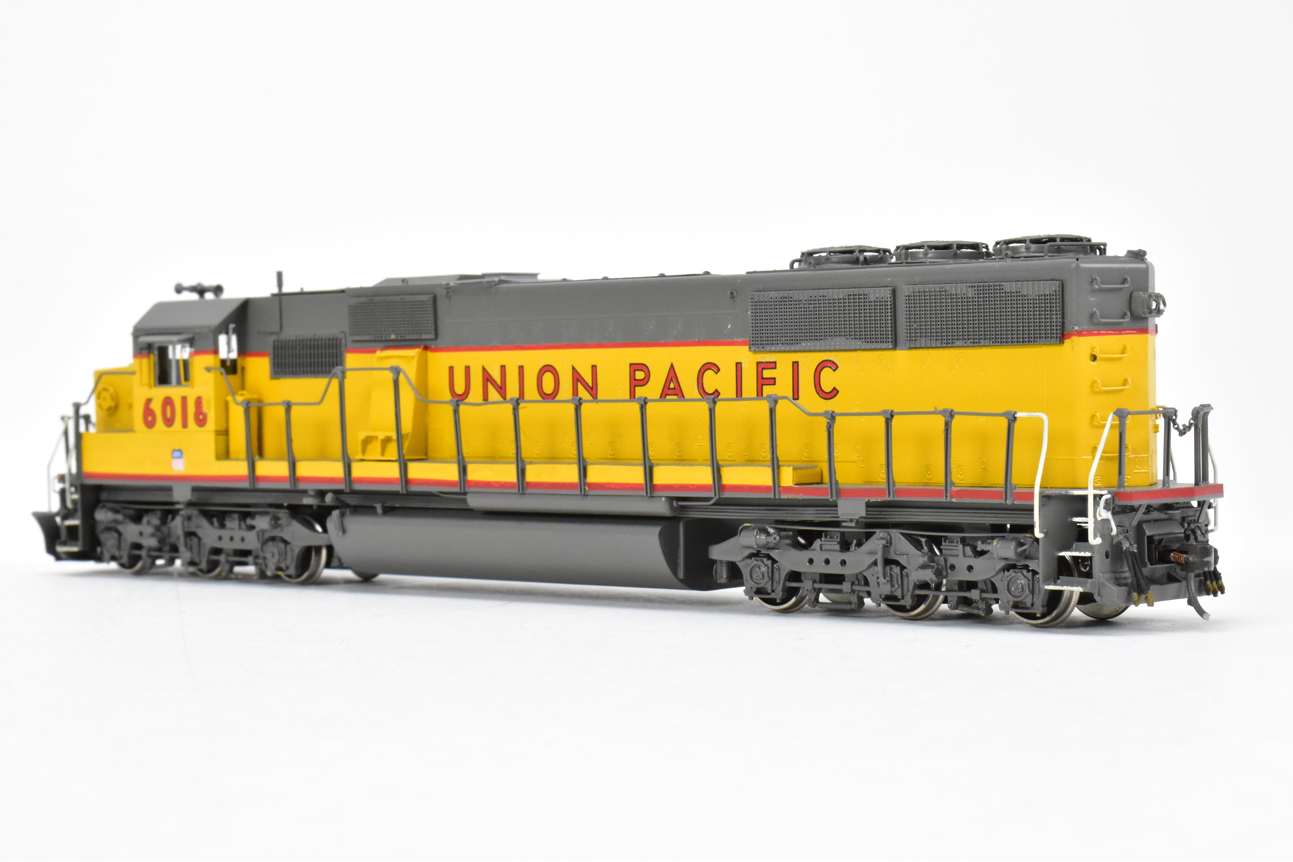 HO Scale Brass Union Pacific EMD SD60 Locomotive Model by Overland Models, Inc. Custom Painted as No. 6018
