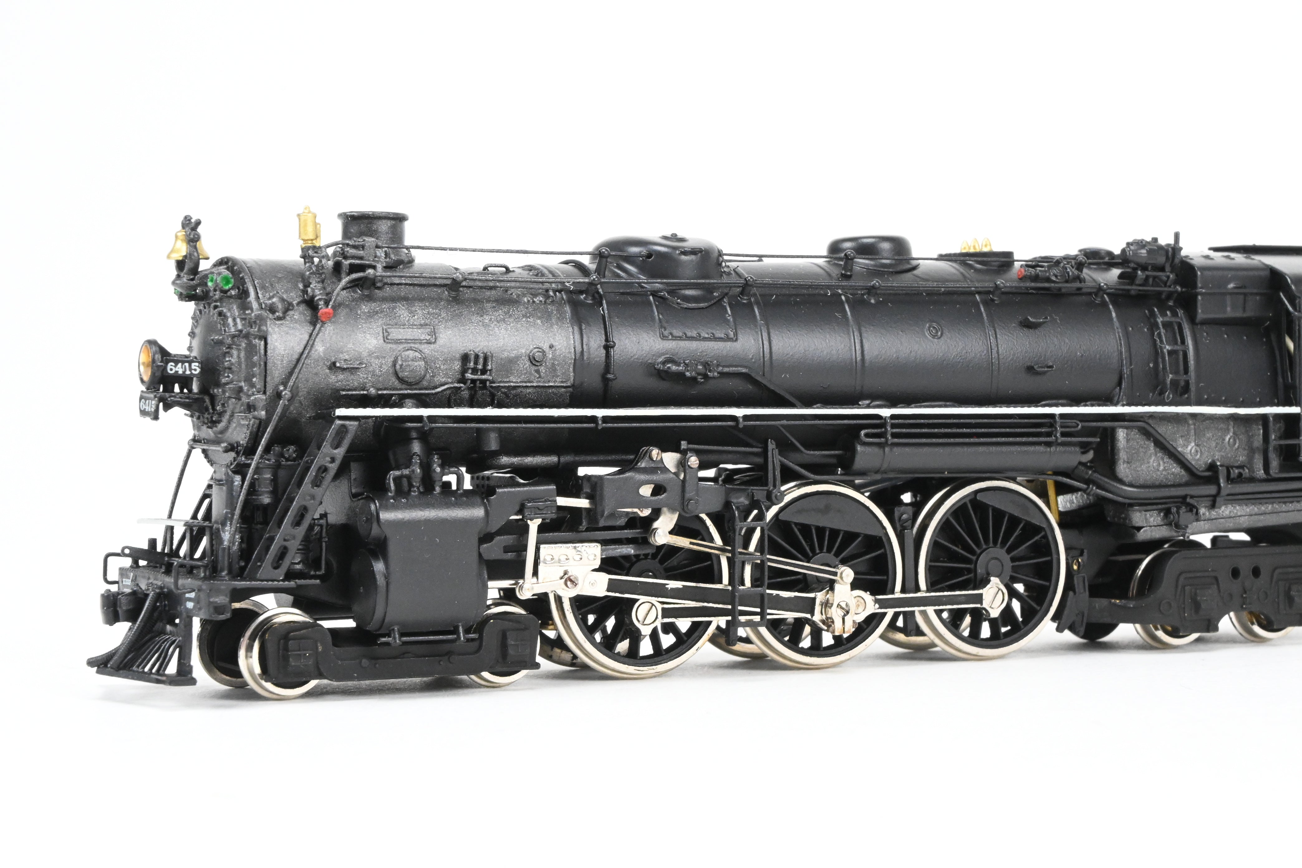 High - Quality HO Scale Brass Pacific Fast Mail (PFM) - United Milwaukee Road F - 6 Baltic 4 - 6 - 4 Professionally Painted Model Locomotive #5415