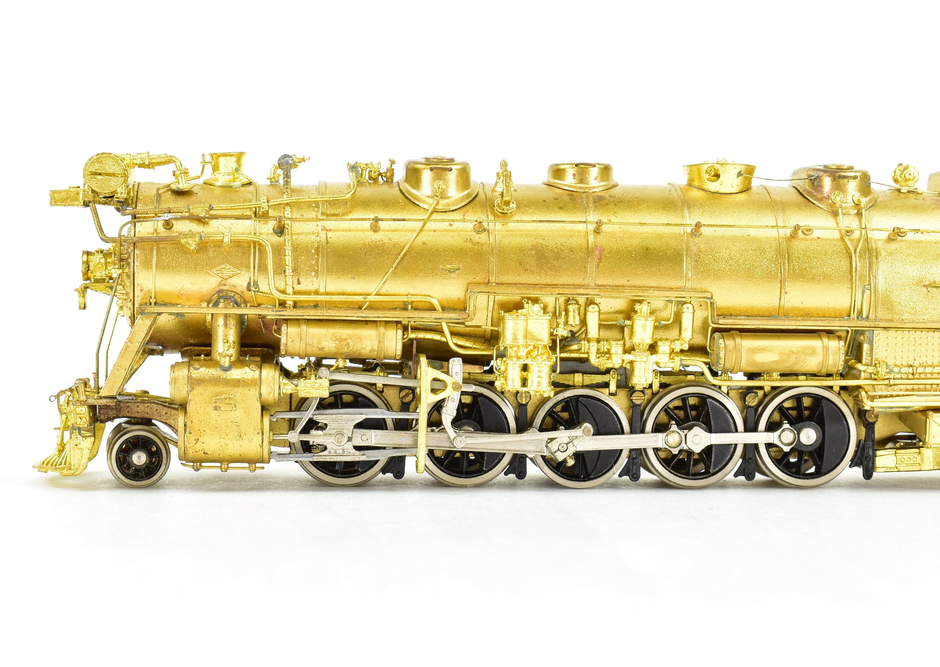 HO Scale Brass Model Train - Van Hobbies Canadian National Railway (CNR) 2-10-2 Class T-2a Locomotive #4100