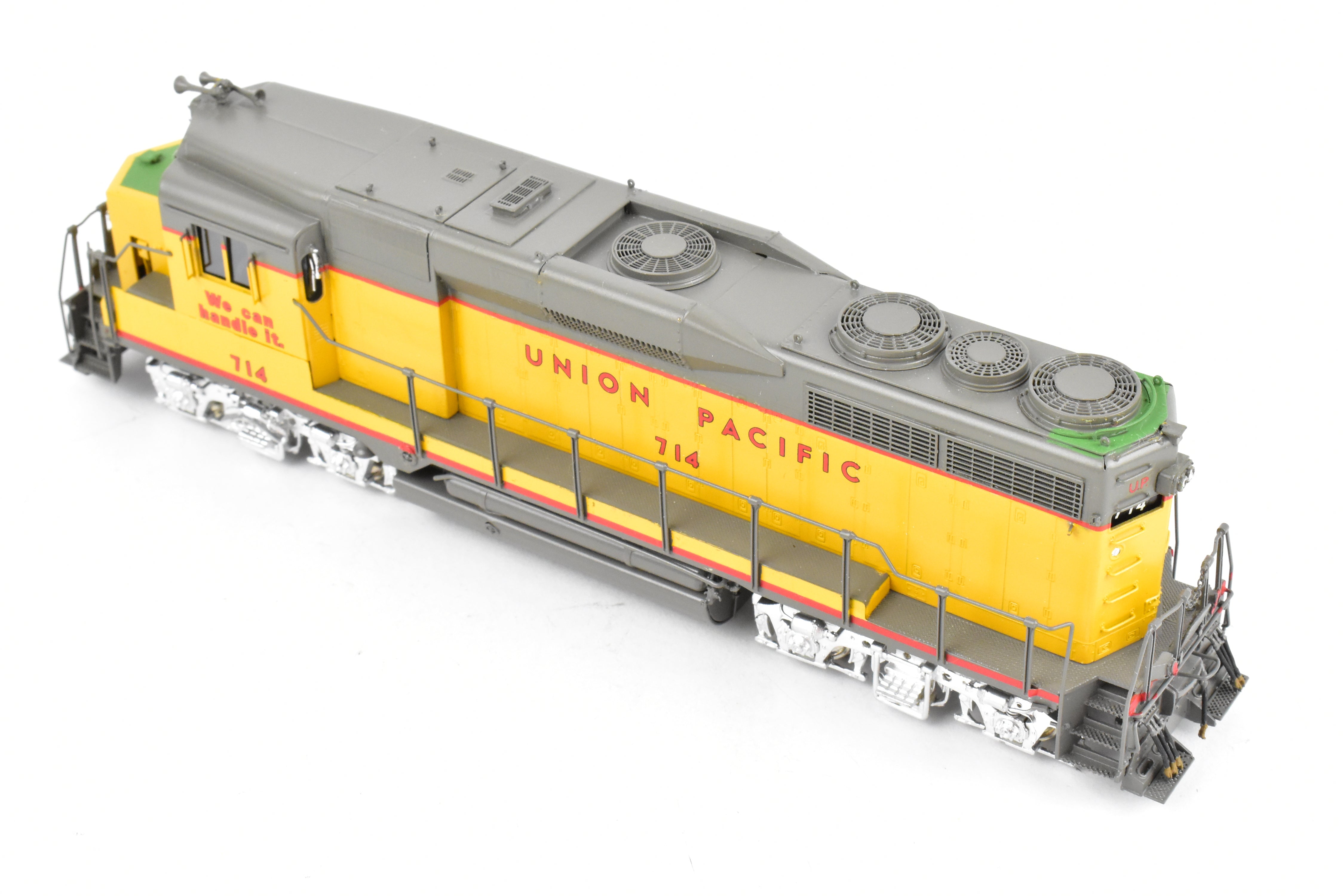 HO Scale Brass Model Train - Overland Models, Inc. Union Pacific EMD GP30 PH II Low Hood Locomotive from #700 to #735, Specifically CP #714