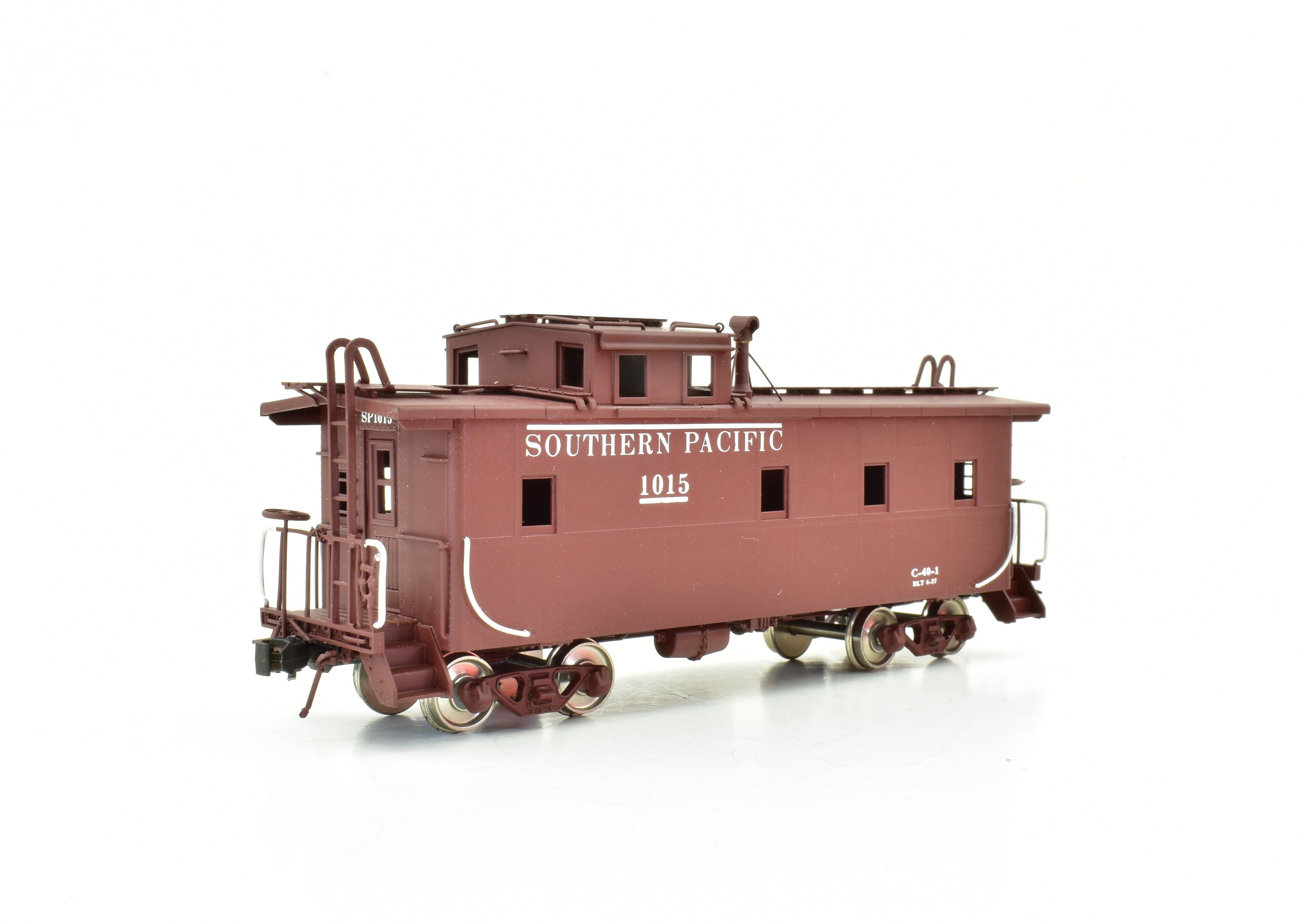 HO Brass Precision Scale Co. Southern Pacific C-40-1 Steel Cupola Caboose Model