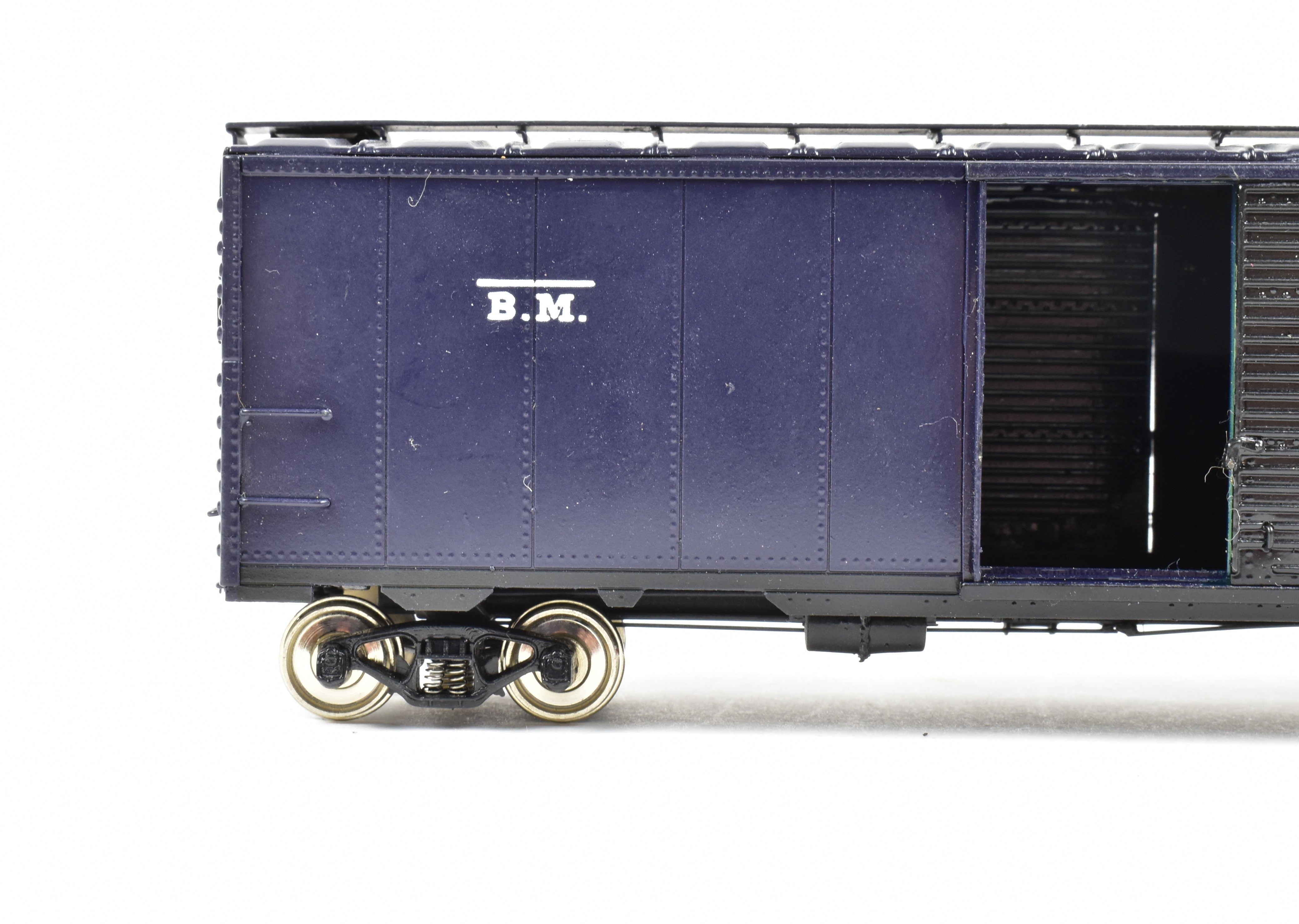 HO Brass Precision Scale Co. B&M Boston & Maine 40' AAR Single Door Boxcar