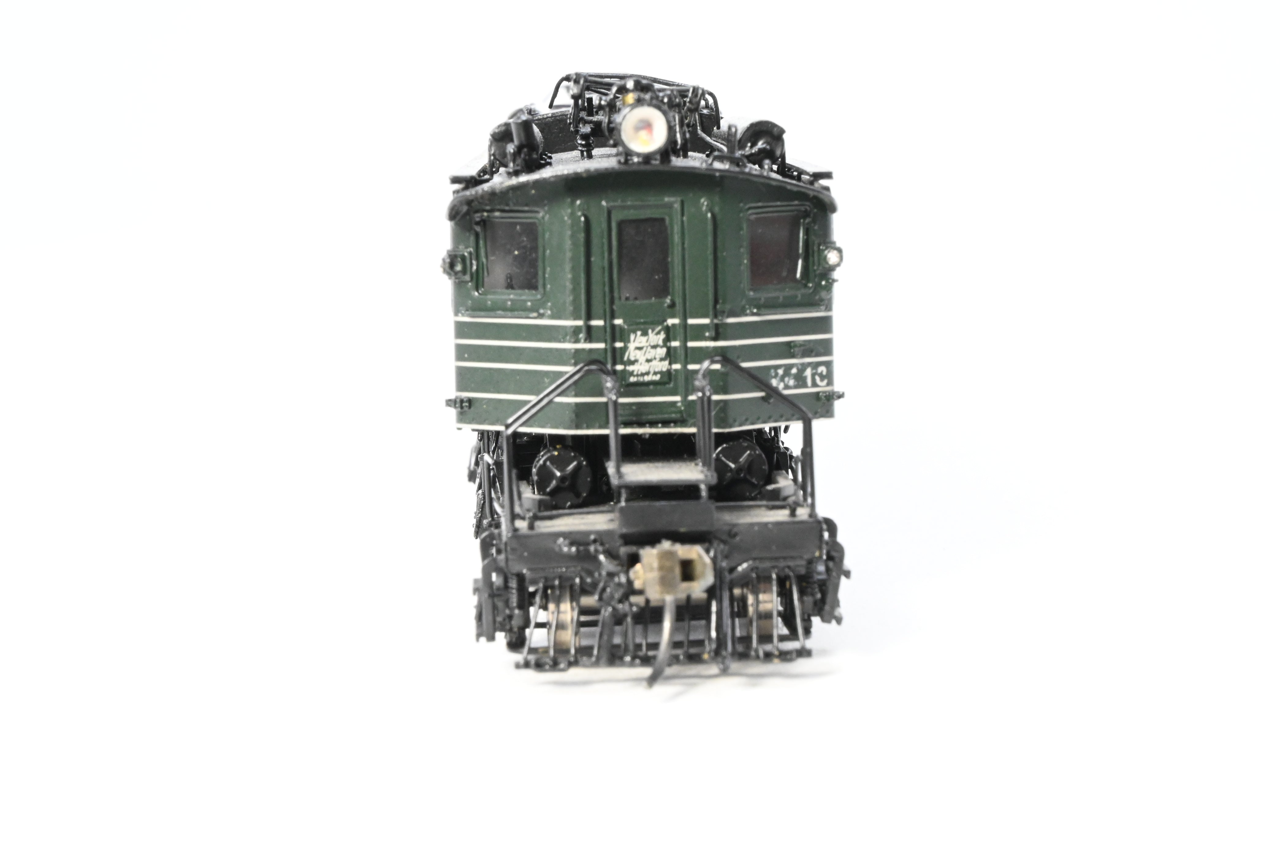 HO Brass CON Railworks NH New Haven EP - 2 Box Cab Electric FP 0318 w/ Tsunami2 DCC & Sound, Minor Damage