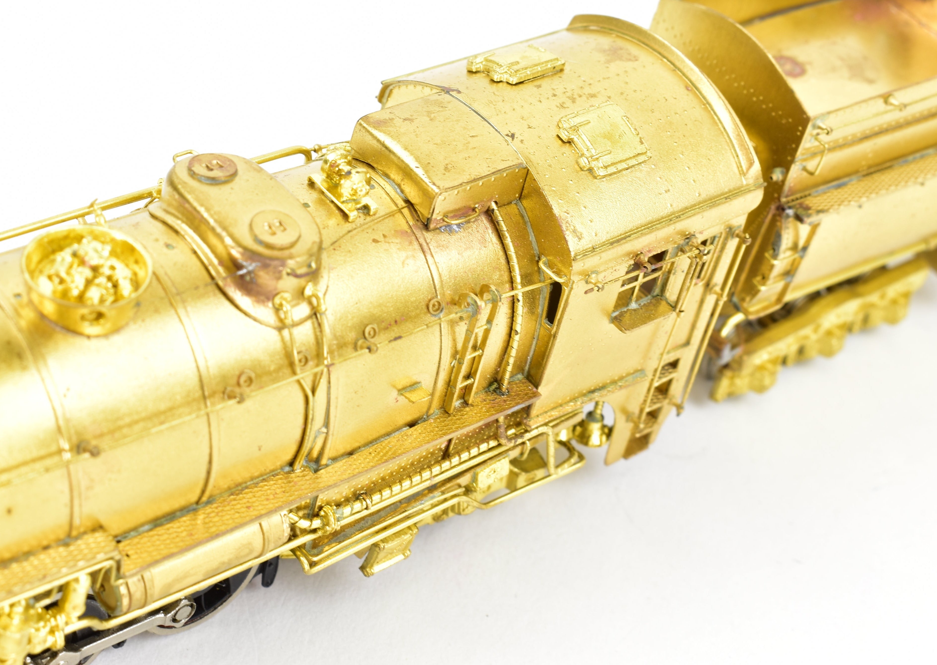 HO Scale Brass Model Train - Van Hobbies Canadian National Railway (CNR) 2-10-2 Class T-2a Locomotive #4100