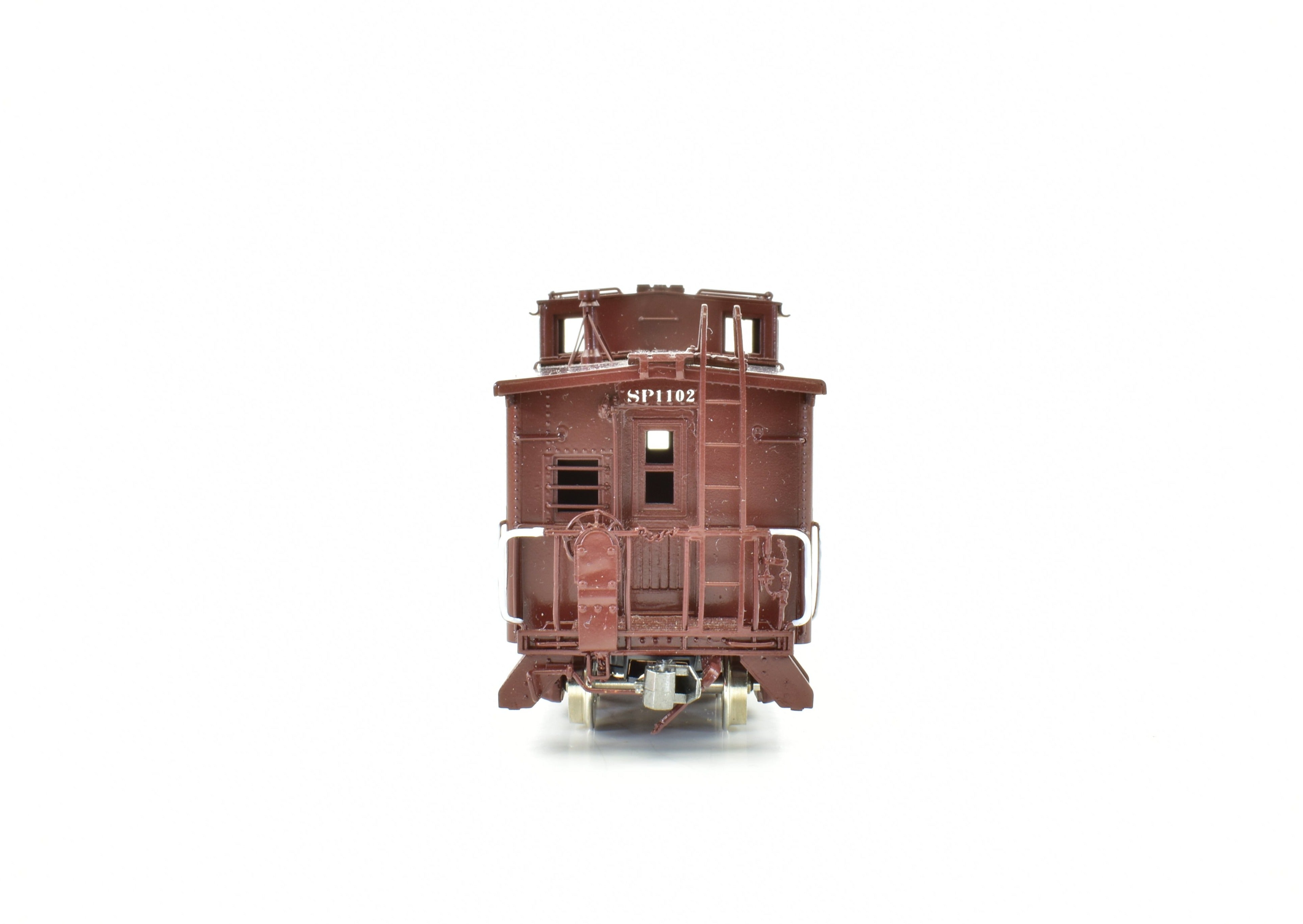 HO Scale Brass Precision Scale Co. Model of Southern Pacific C - 40 - 3 Steel Cupola Caboose with FP Design