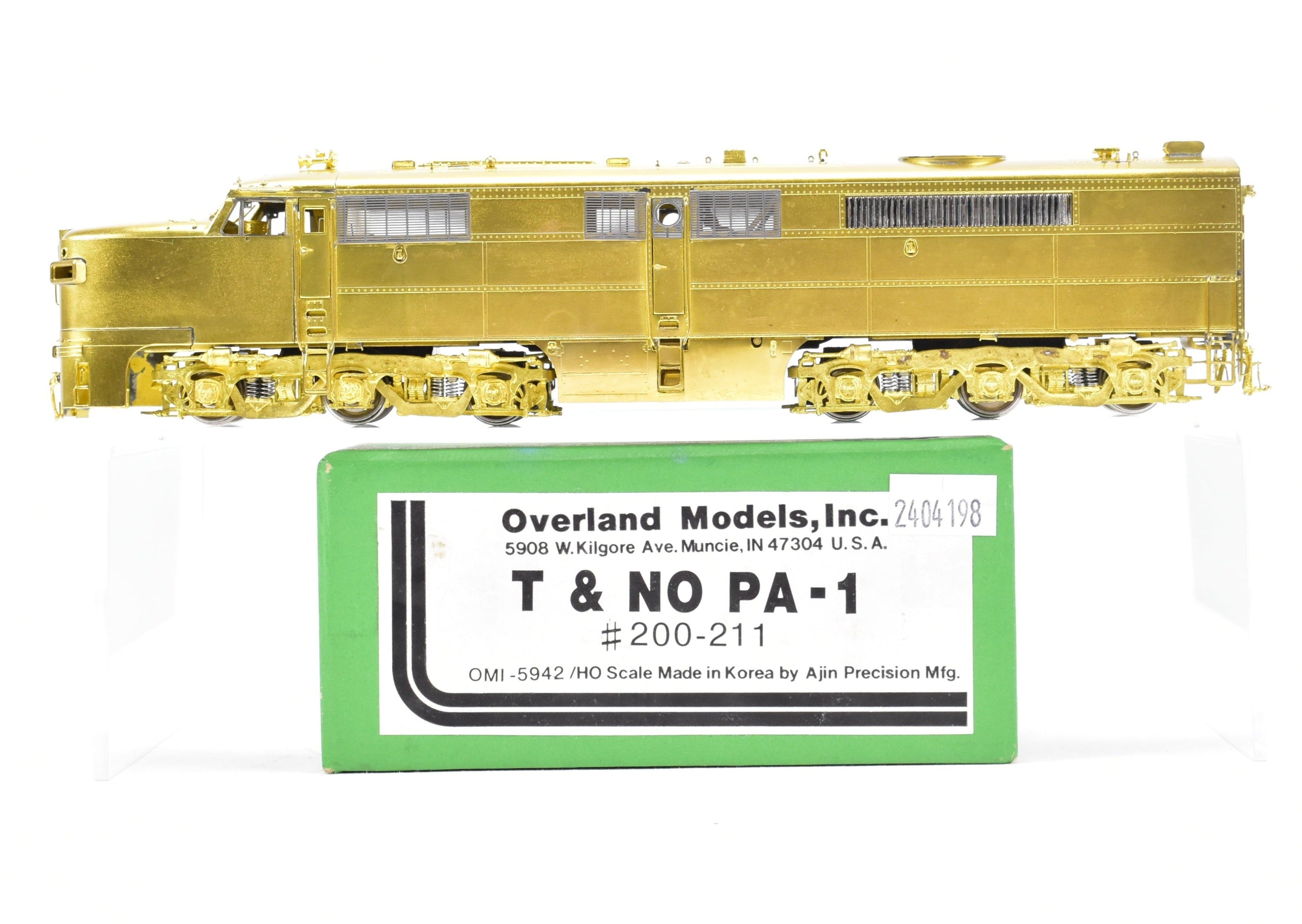 HO Brass OMI SP/T&NO ALCo PA-1 #200 - 211 by Overland Models, Inc.