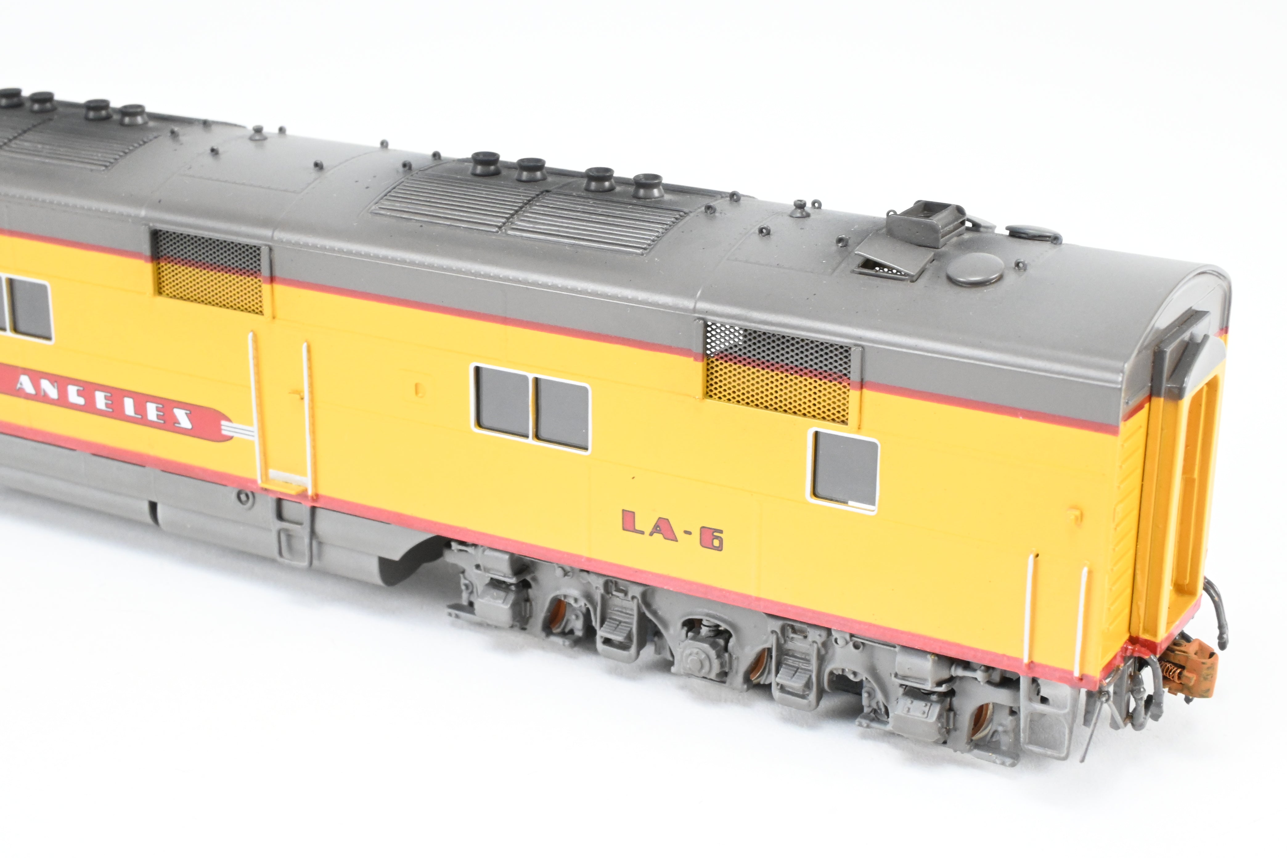 HO Scale Brass Diesel Locomotive Set - Challenger Imports Union Pacific City of Los Angeles EMD E6 A/B/B Set with Weathering Finishing