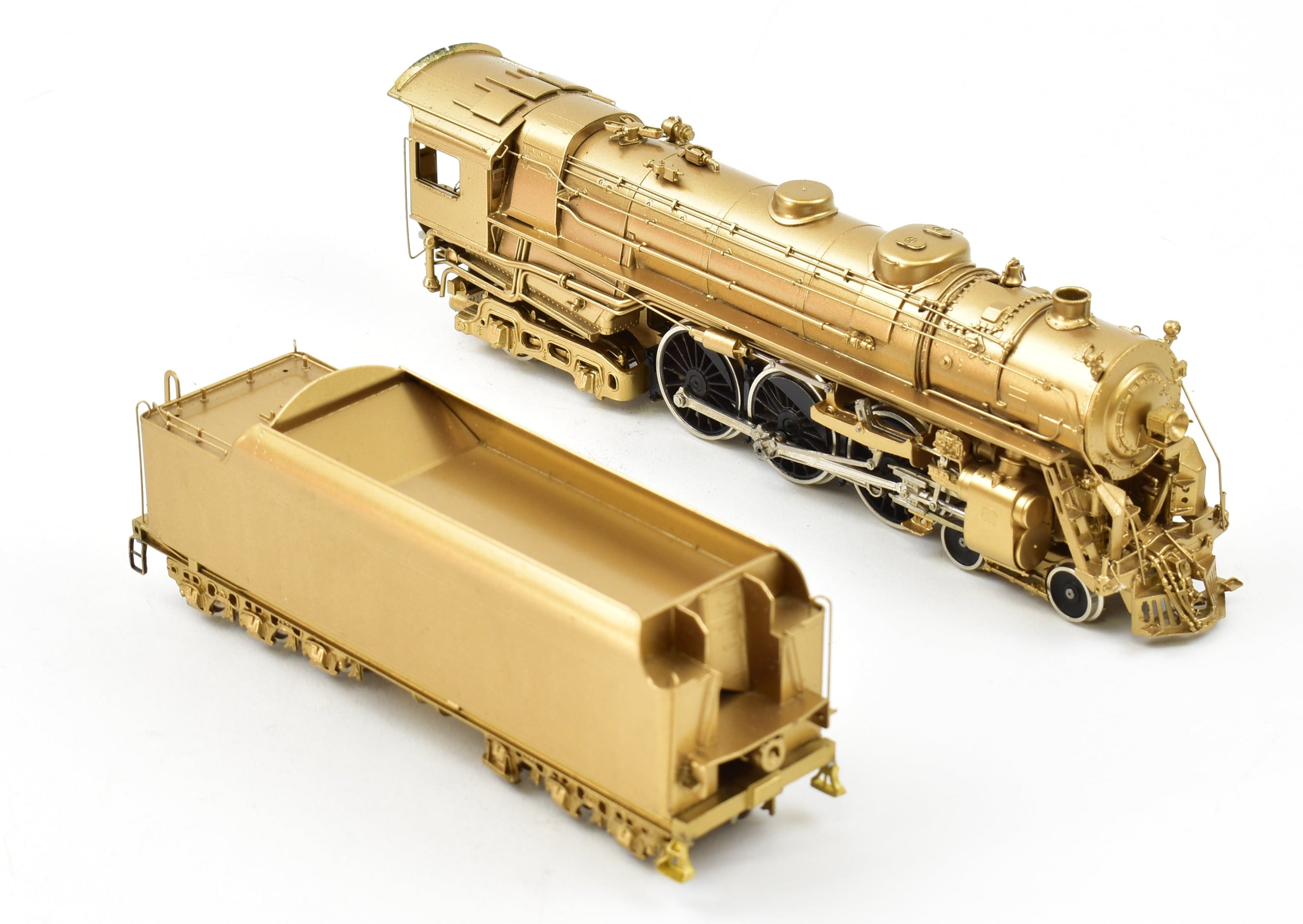 High - Quality HO Scale Brass Conventional Key Imports Model from NYC - New York Central J - 1c 4 - 6 - 4 Hudson Steam Locomotive