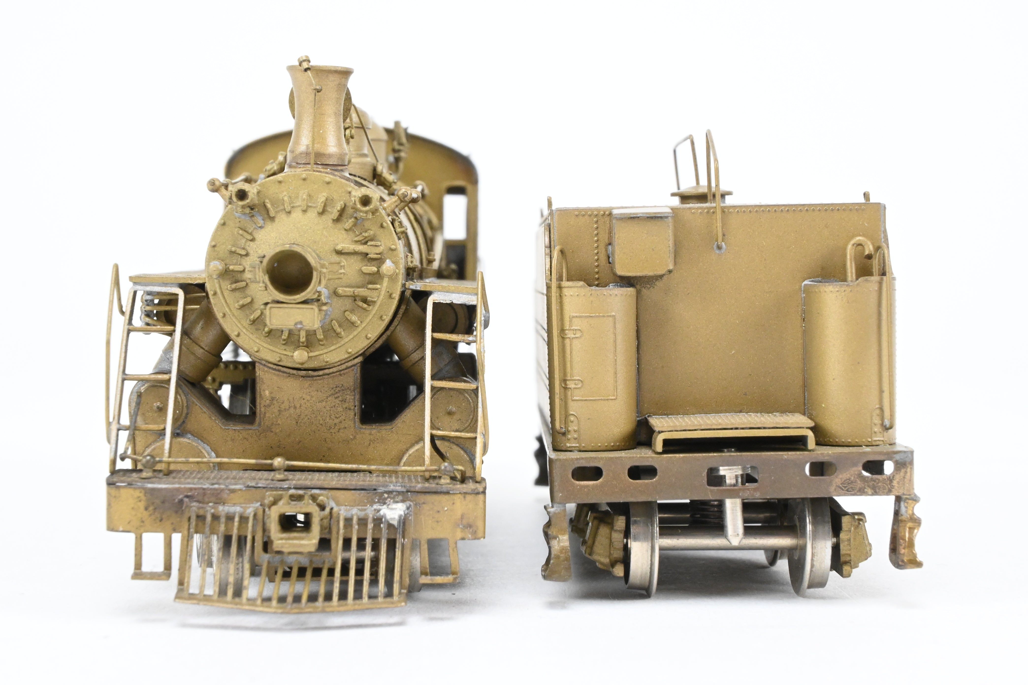 HO Scale Brass Model Train - NWSL/FED - Far East Distributors SSW - Cotton Belt 4-4-2 Class E-1 Equipped with New NWSL Drive Unit