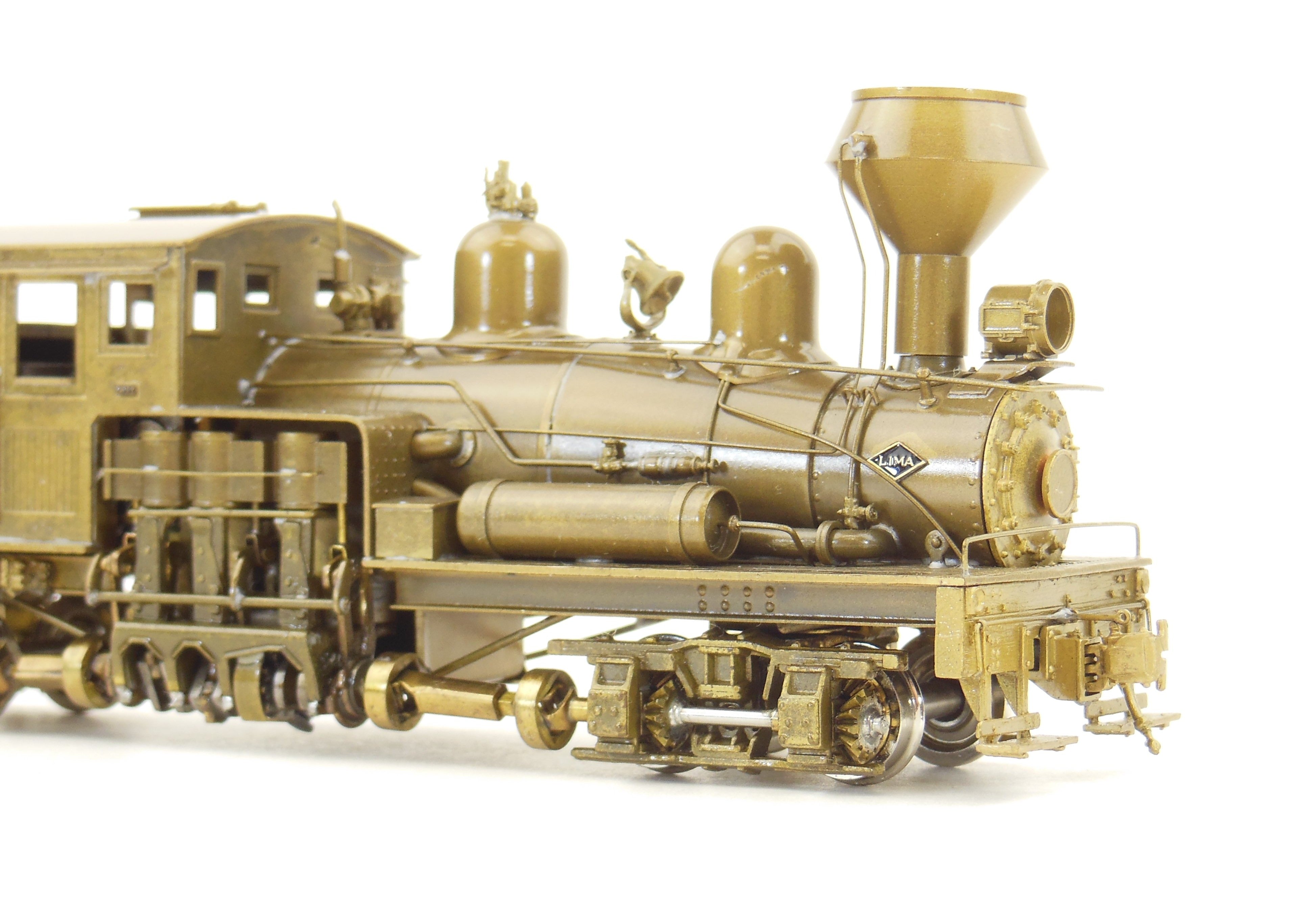 HO Scale Brass PFM - United Cherry River 3-Truck Shay Geared Model Locomotive for Train Enthusiasts