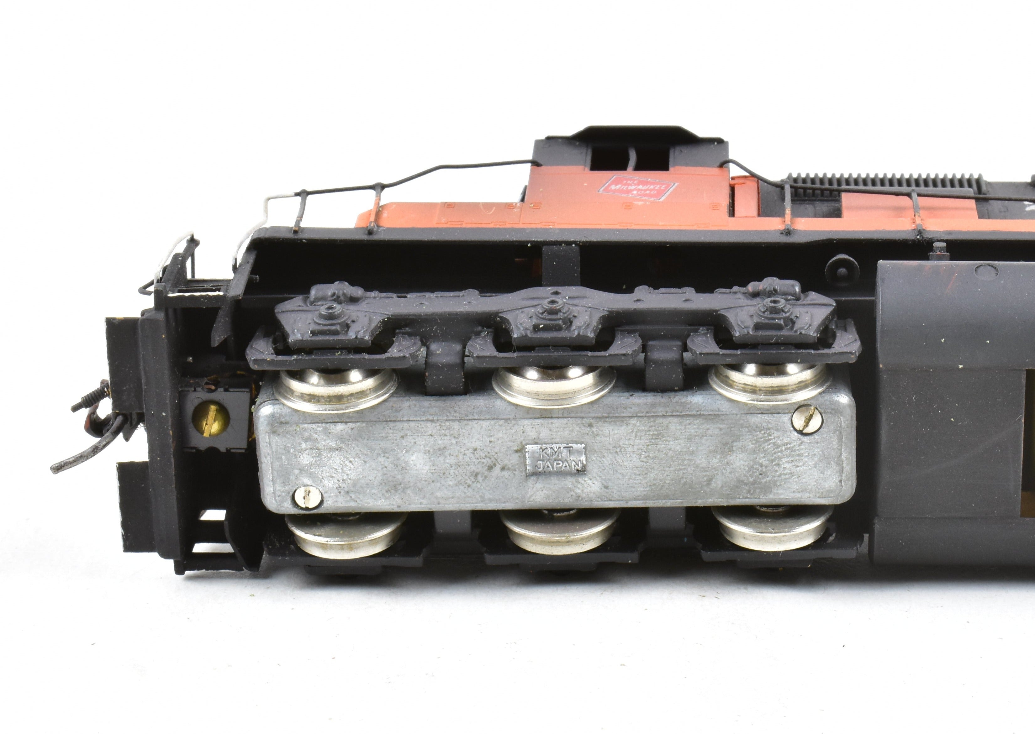 Custom Painted HO Brass Alco Models MILW Milwaukee Road EMD SD40 Diesel #203