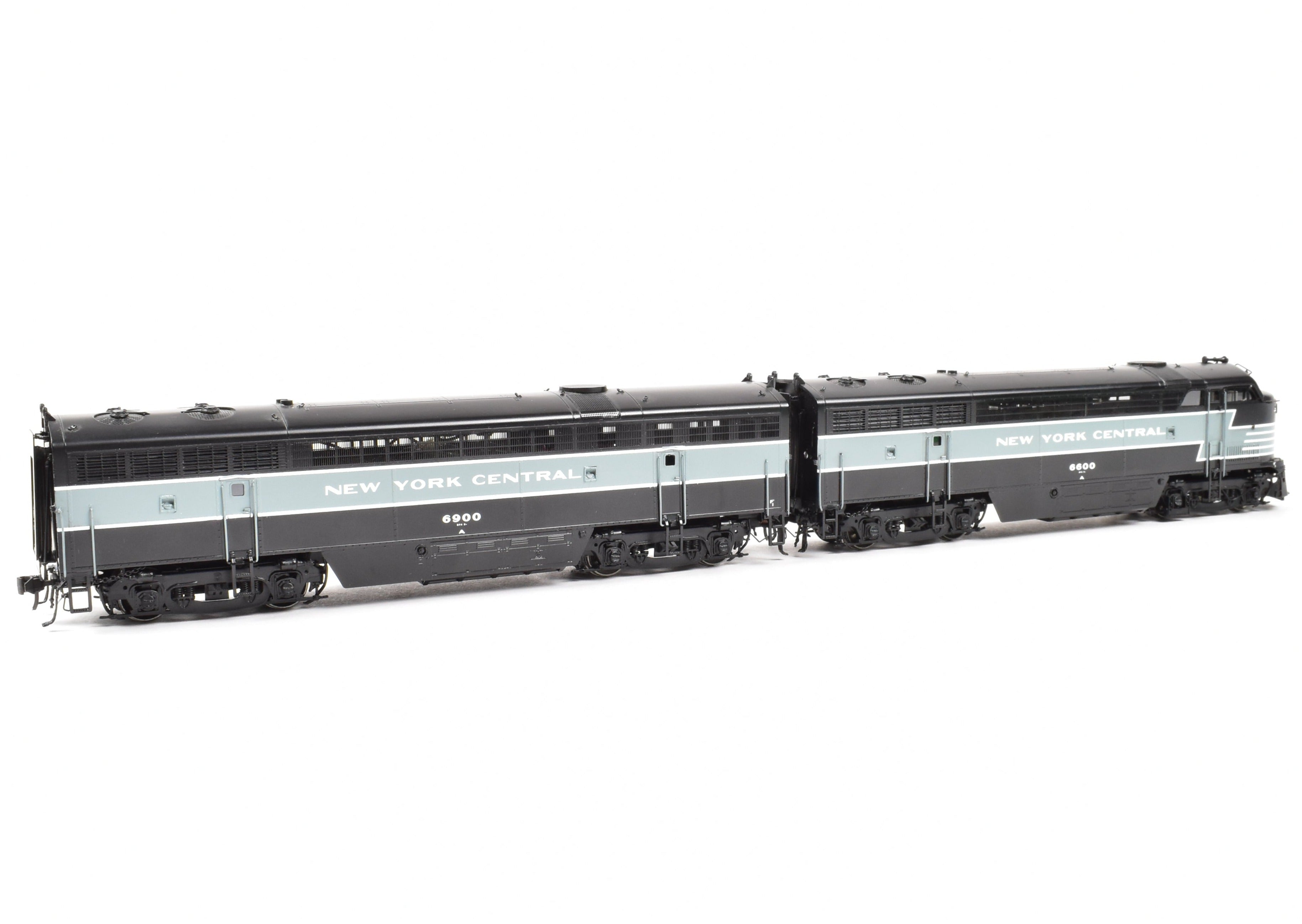 HO Scale Brass Locomotive Models - Overland Models Inc. New York Central Fairbanks Morse CFA 16 - 4/CFB 16 - 4 C - Liners, Factory Painted with Road Numbers 6600/6900