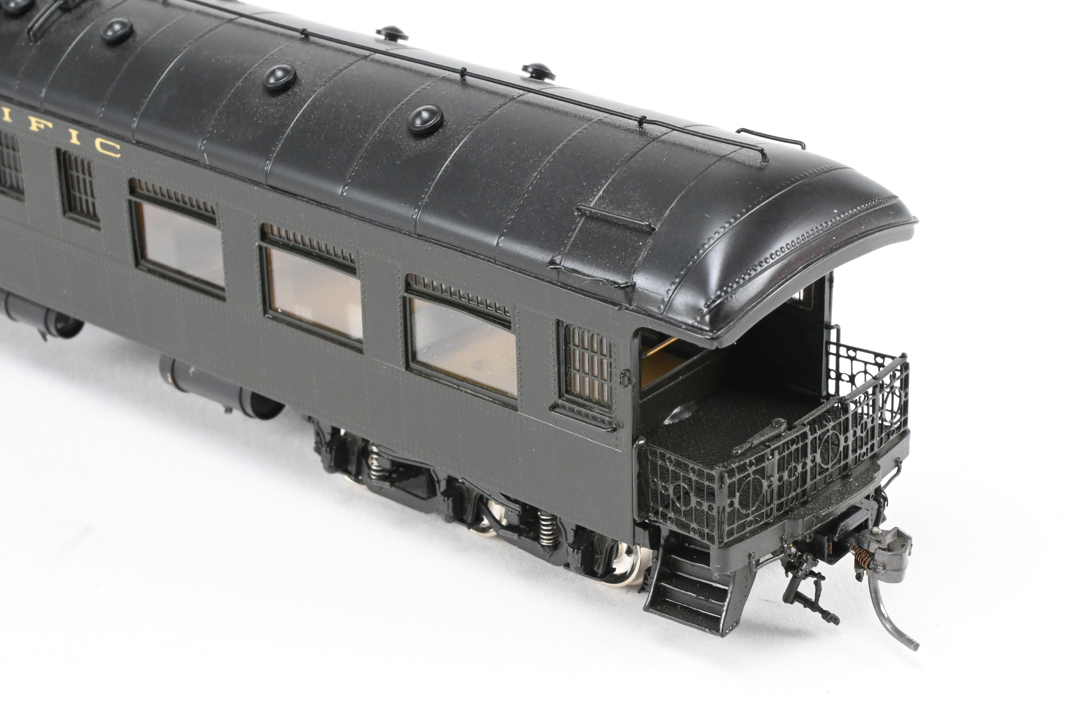 HO Scale Brass Precision Scale Co. Model of Southern Pacific Harriman CS 72' Observation Car Class 70 - O - 1, FP SP 2904