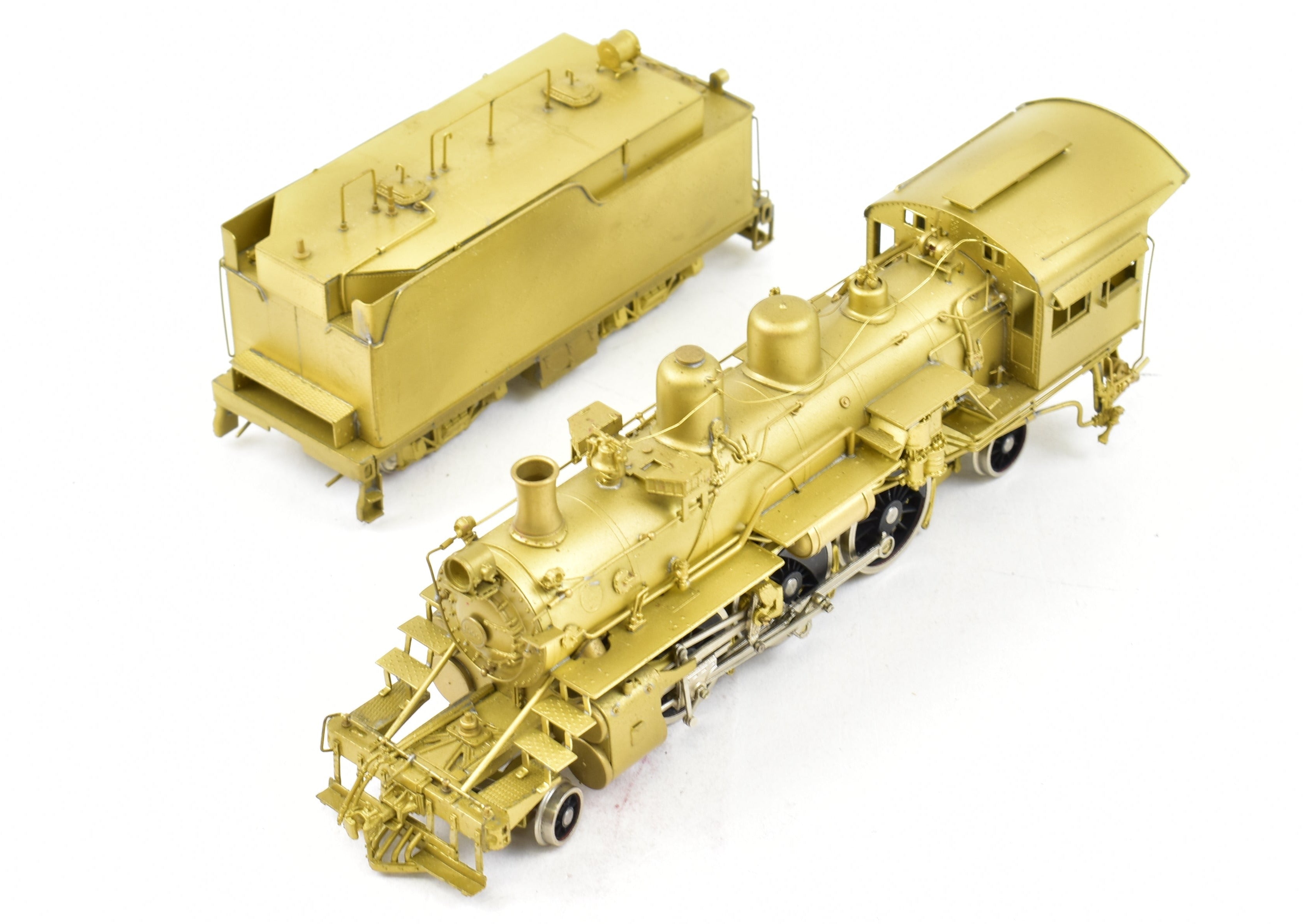 HO Brass Key Imports ATSF Santa Fe 1000 Class 2-6-2 Prairie Model with Spares