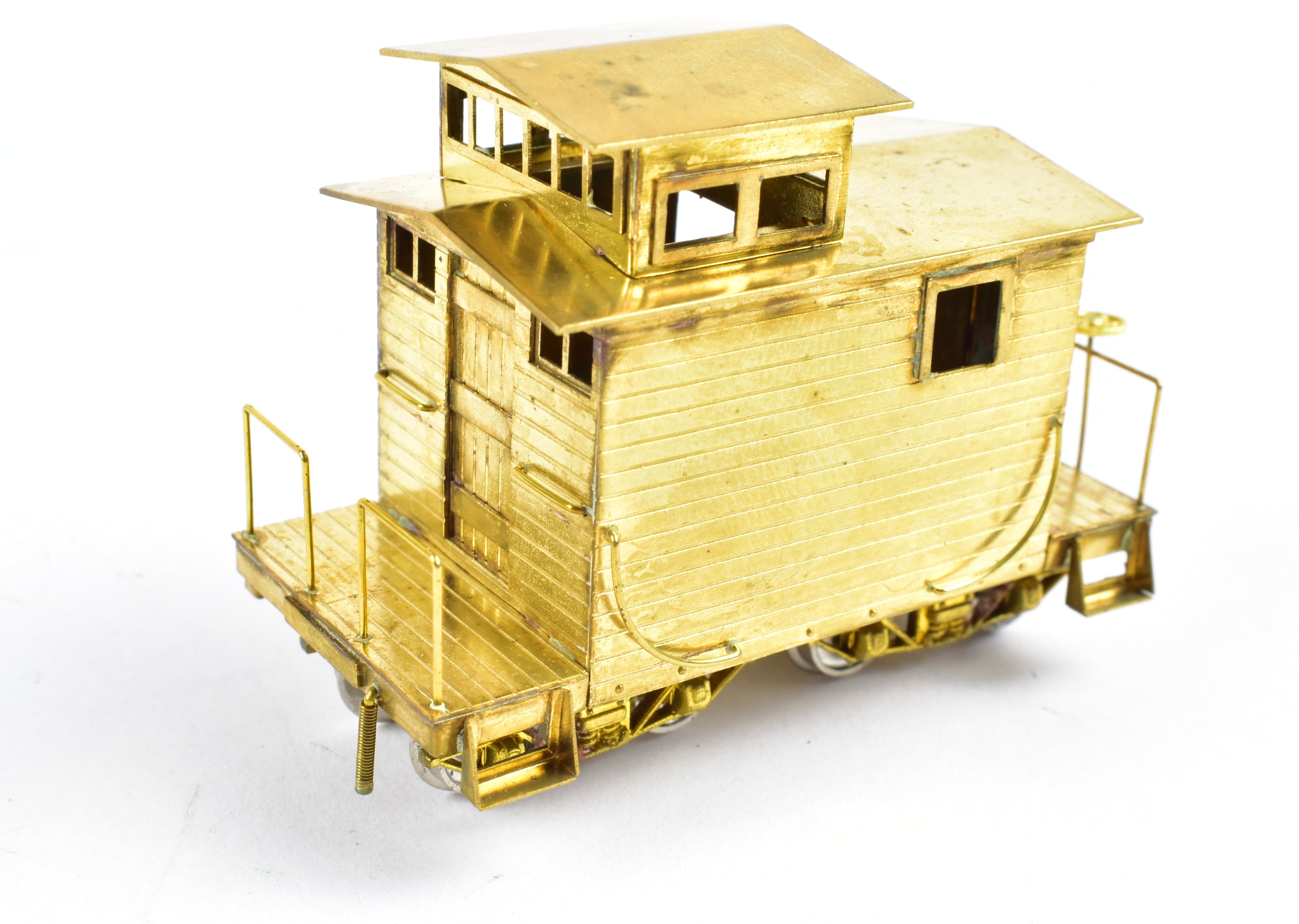 HOn3 Scale Brass Model Train Westside Lumber Co. Short Caboose No. 7 by Westside Model Co.