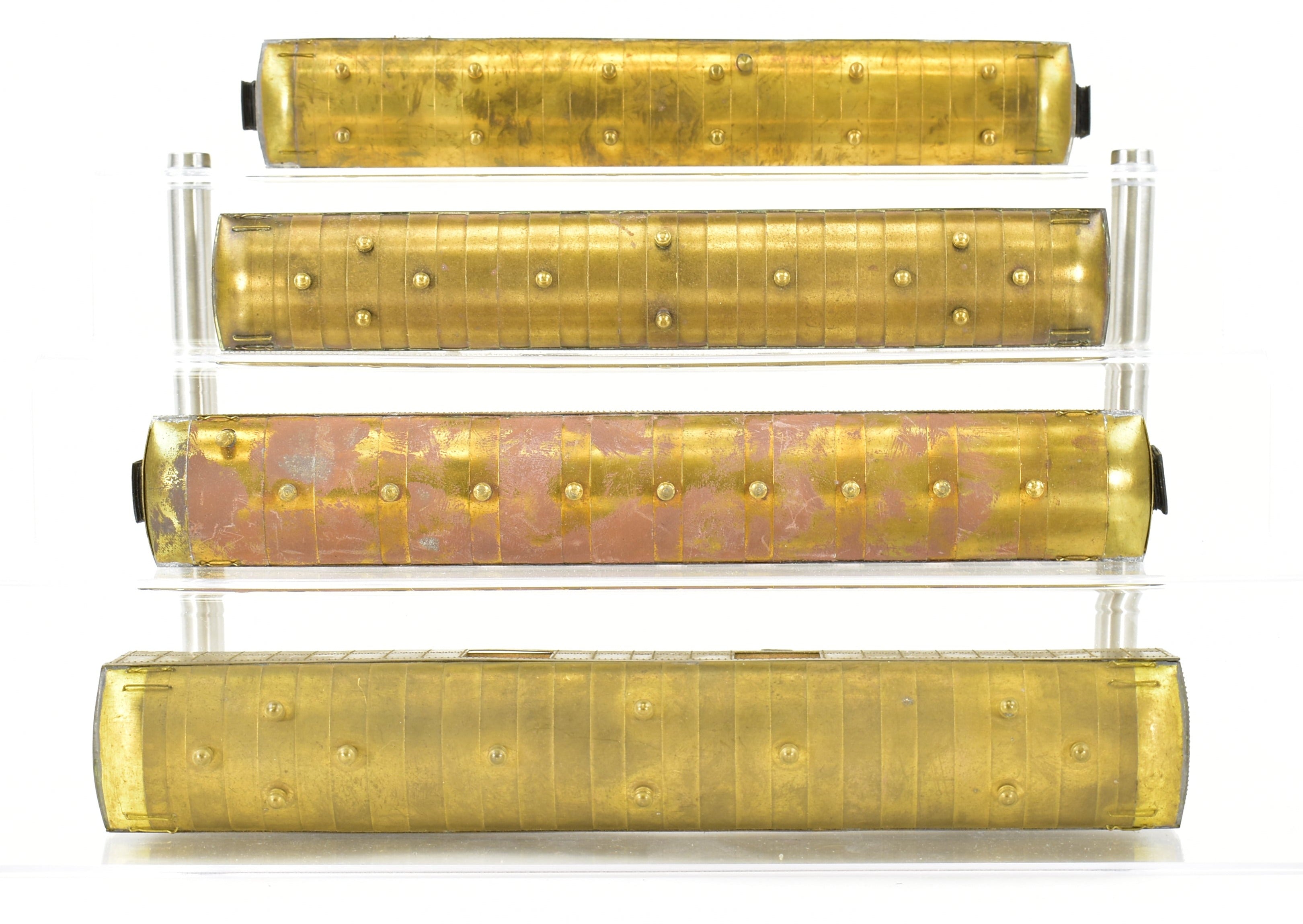 HO Scale Brass Model Train Ken Kidder SP - Southern Pacific/T&NO & Various Harriman 4-Car Set in As-Is Condition
