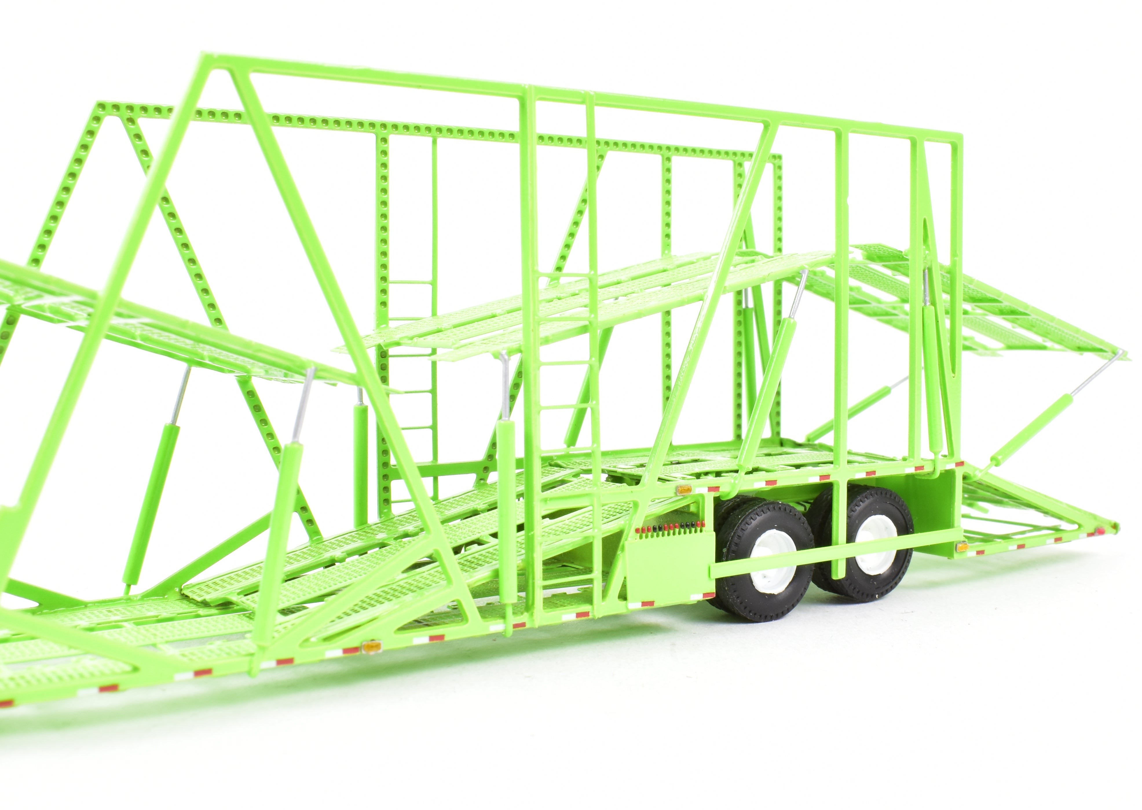 HO Scale Brass Commercial Allied Systems Auto Carrier Tractor Model No. 5275 by Lonestar Models with Factory Green Paint Finish