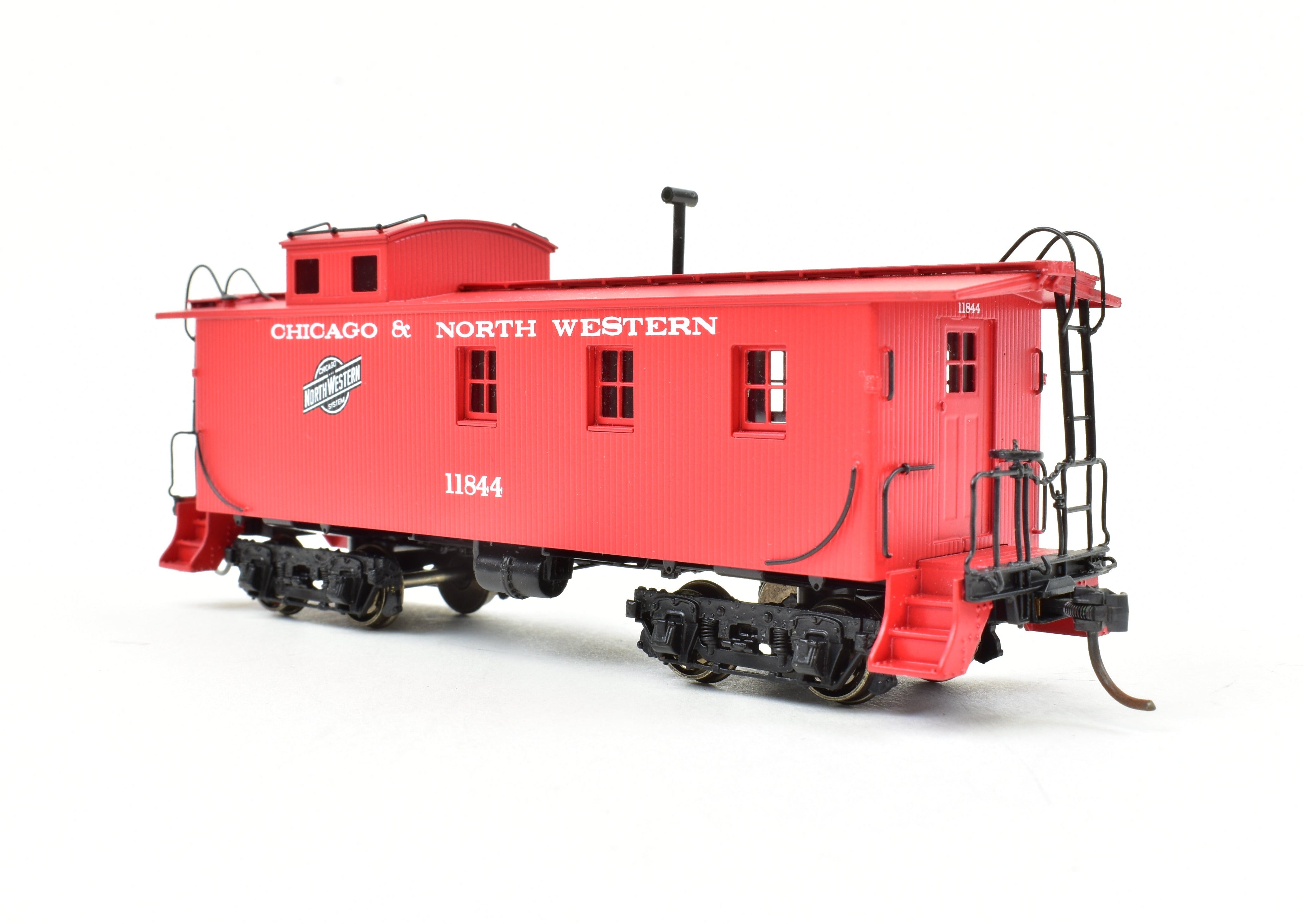 HO Scale Brass DVP Chicago & North Western Car Cupola Type FP, Road #11844