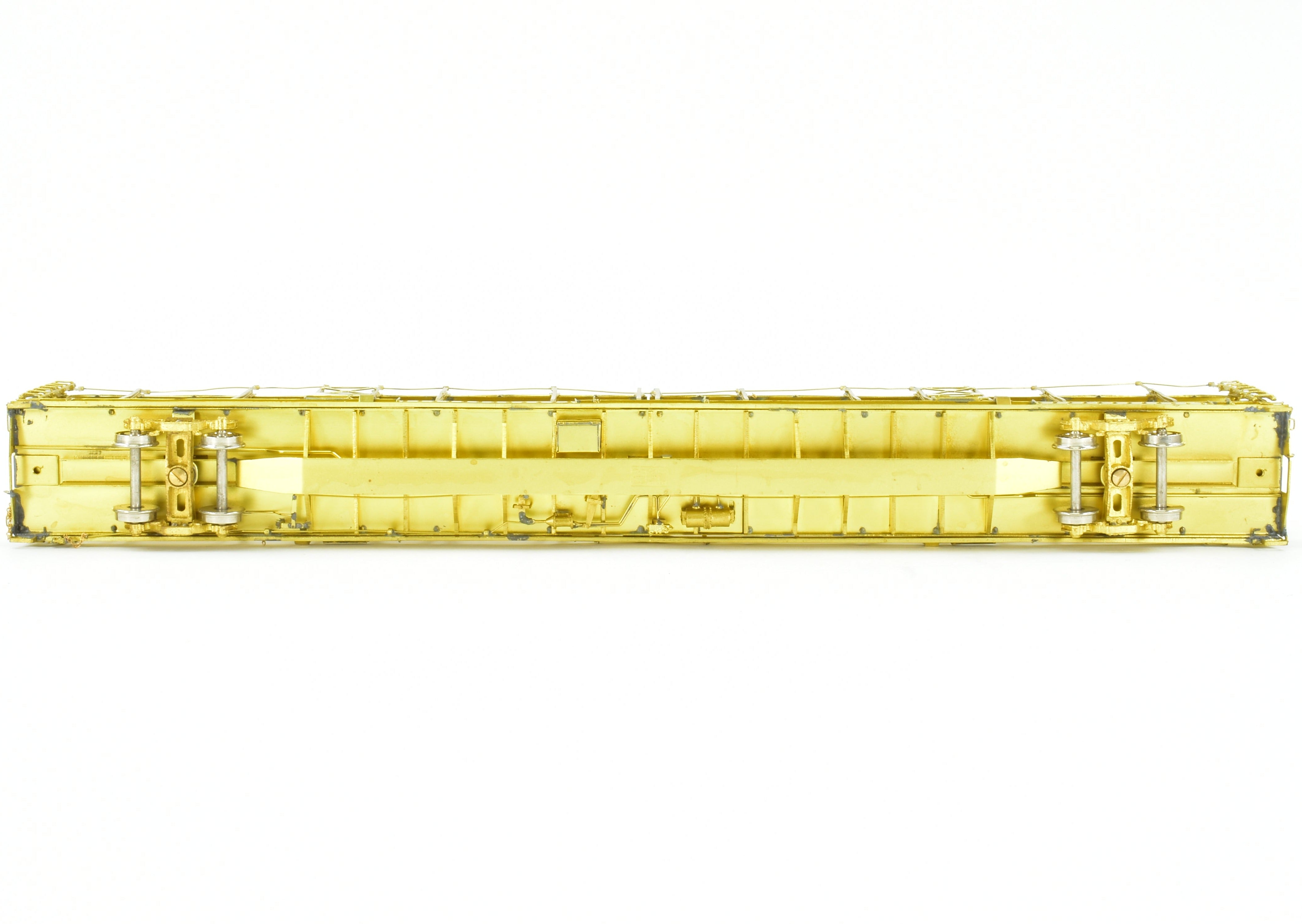 HO Brass OMI Overland Models Whitehead-Kales Tri-Level Auto Rack, 1987 Run