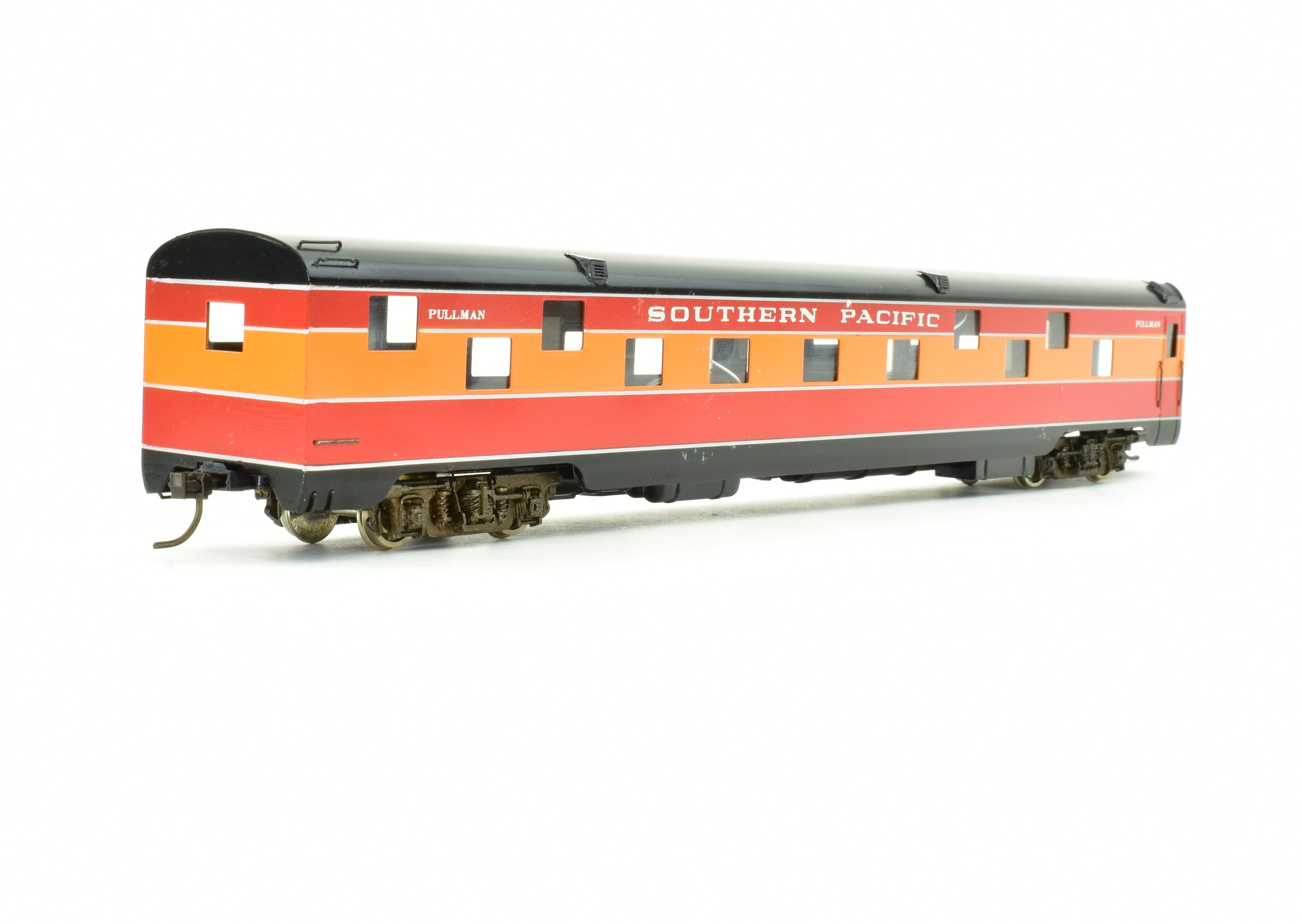 HO Scale Brass Balboa SP - Southern Pacific Daylight Pullman Train Car with Factory Painting