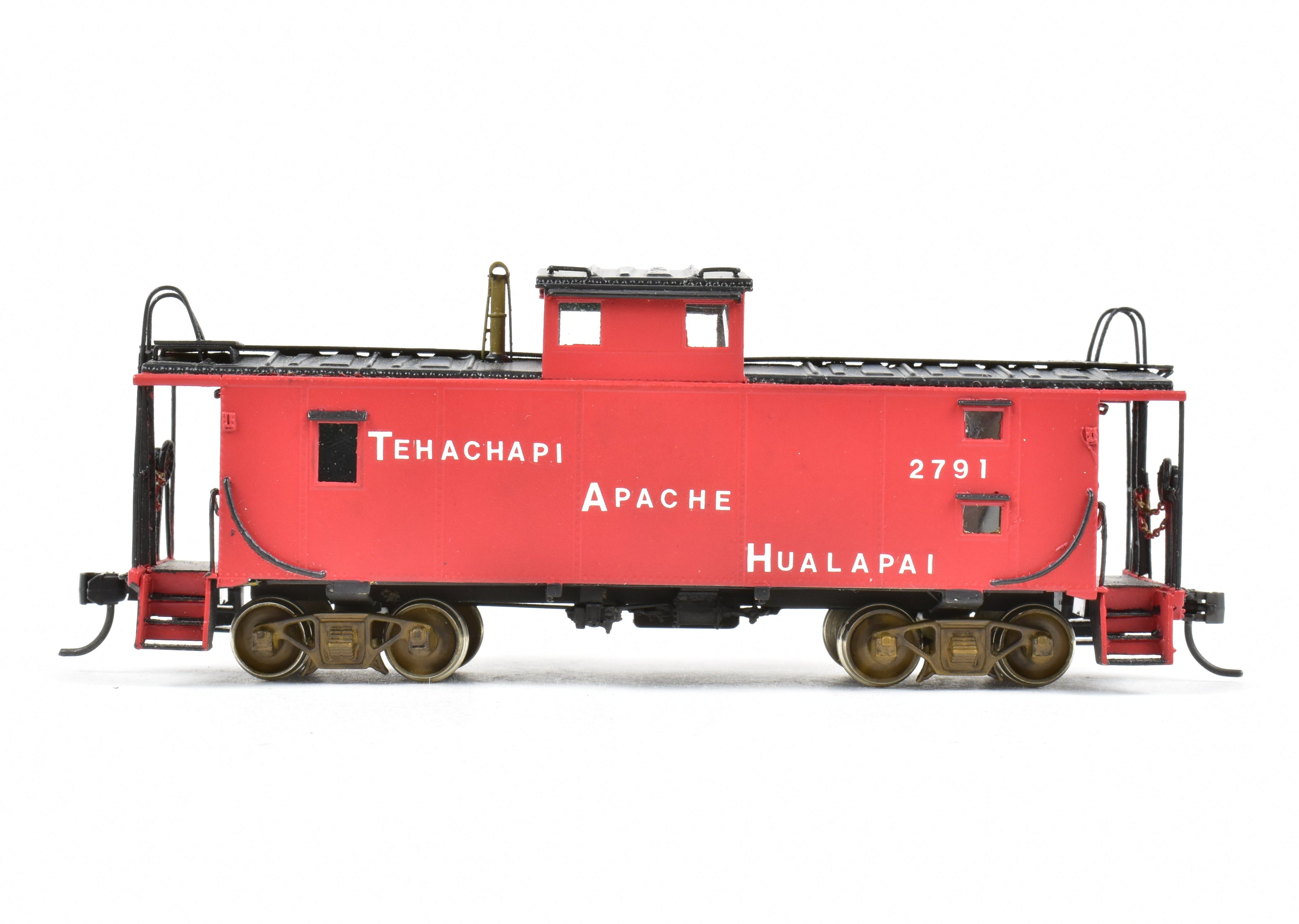 HO Brass OMI Norfolk & Western Private Road Steel Caboose Model by Overland Models