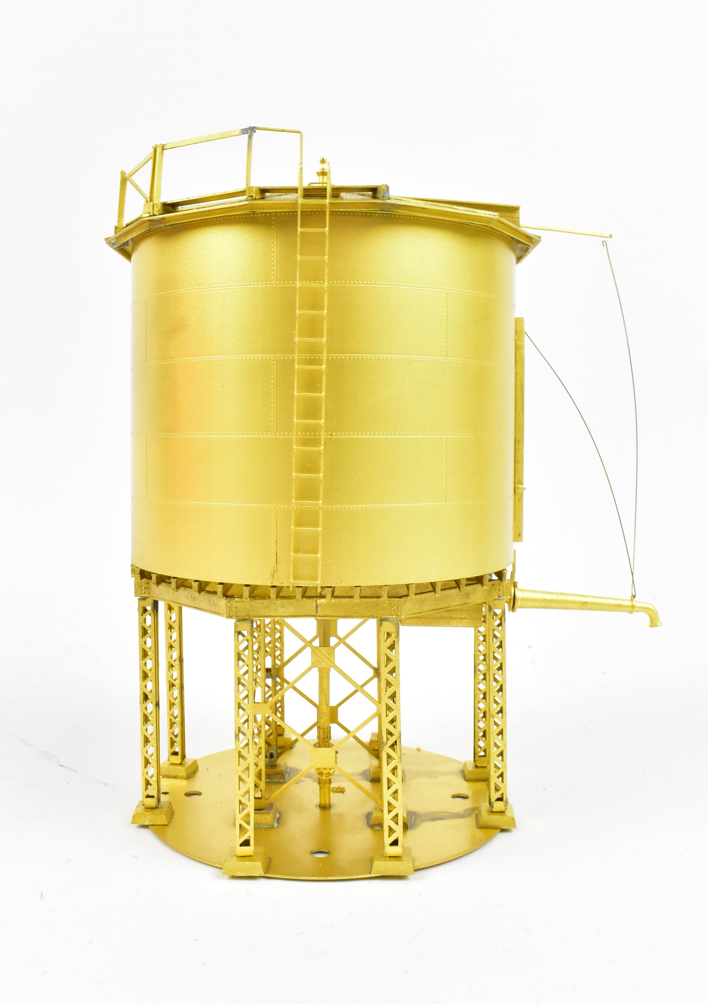 HO Brass PSC - 65,000 Gallon Steel Water Tank with Spout, Excellent Model