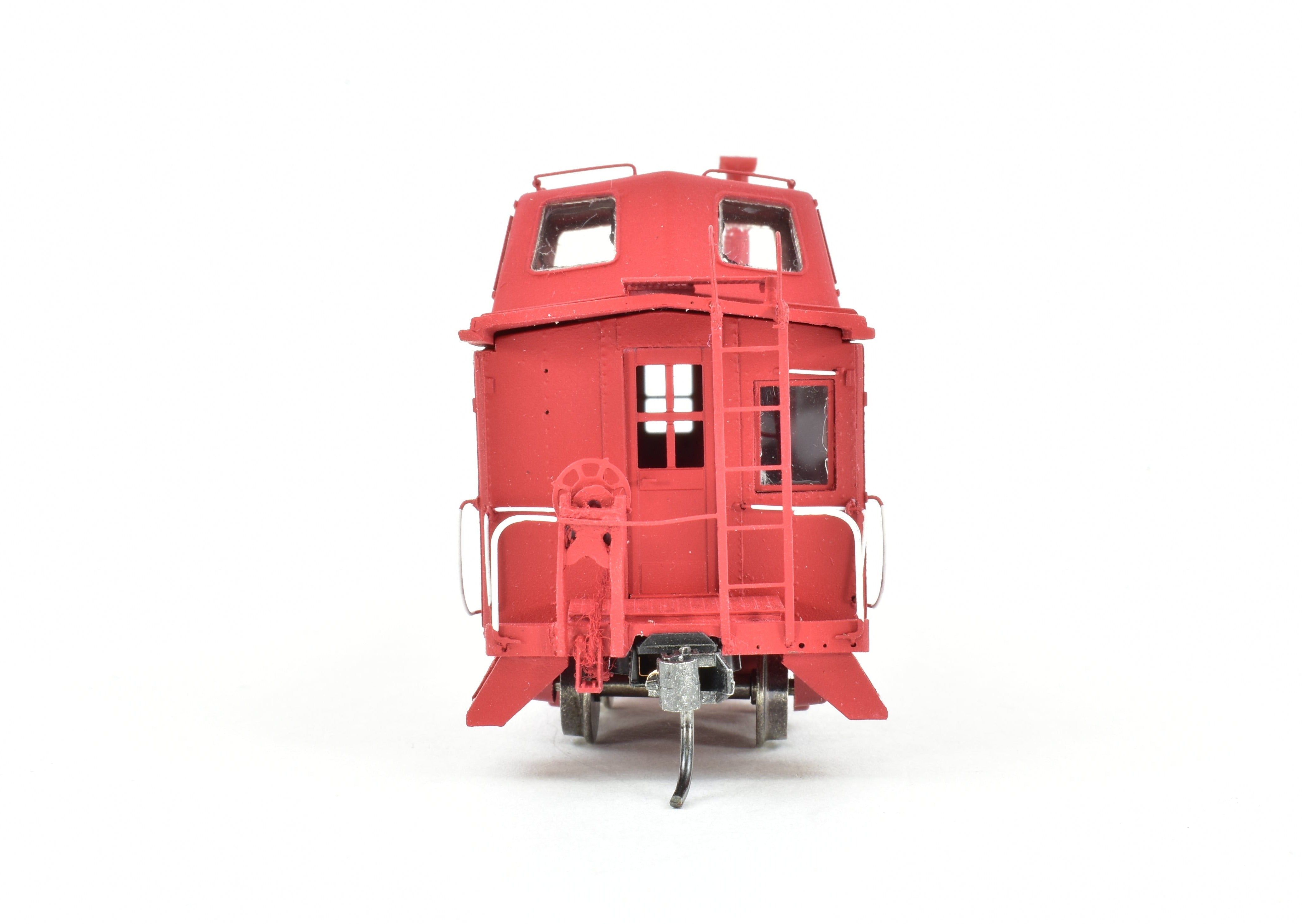 HO Scale Resin Model Railroad Wright Trak Chicago & Eastern Illinois (C&EI) Streamline Cupola Caboose - Custom Built and Professionally Painted