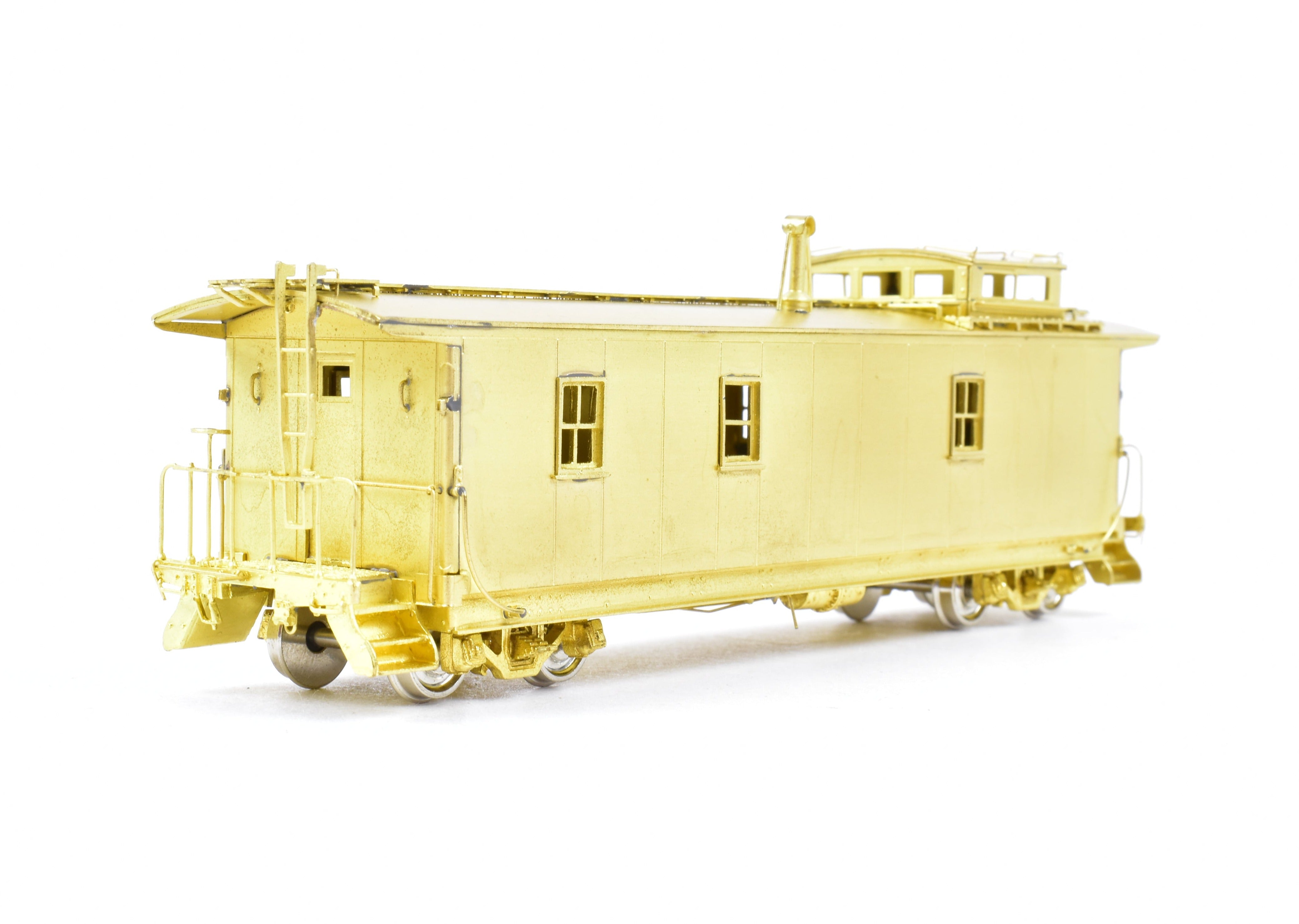 HO Scale Brass NYC - New York Central Pacemaker Plywood Caboose Model by Overland Models, Inc. (OMI)